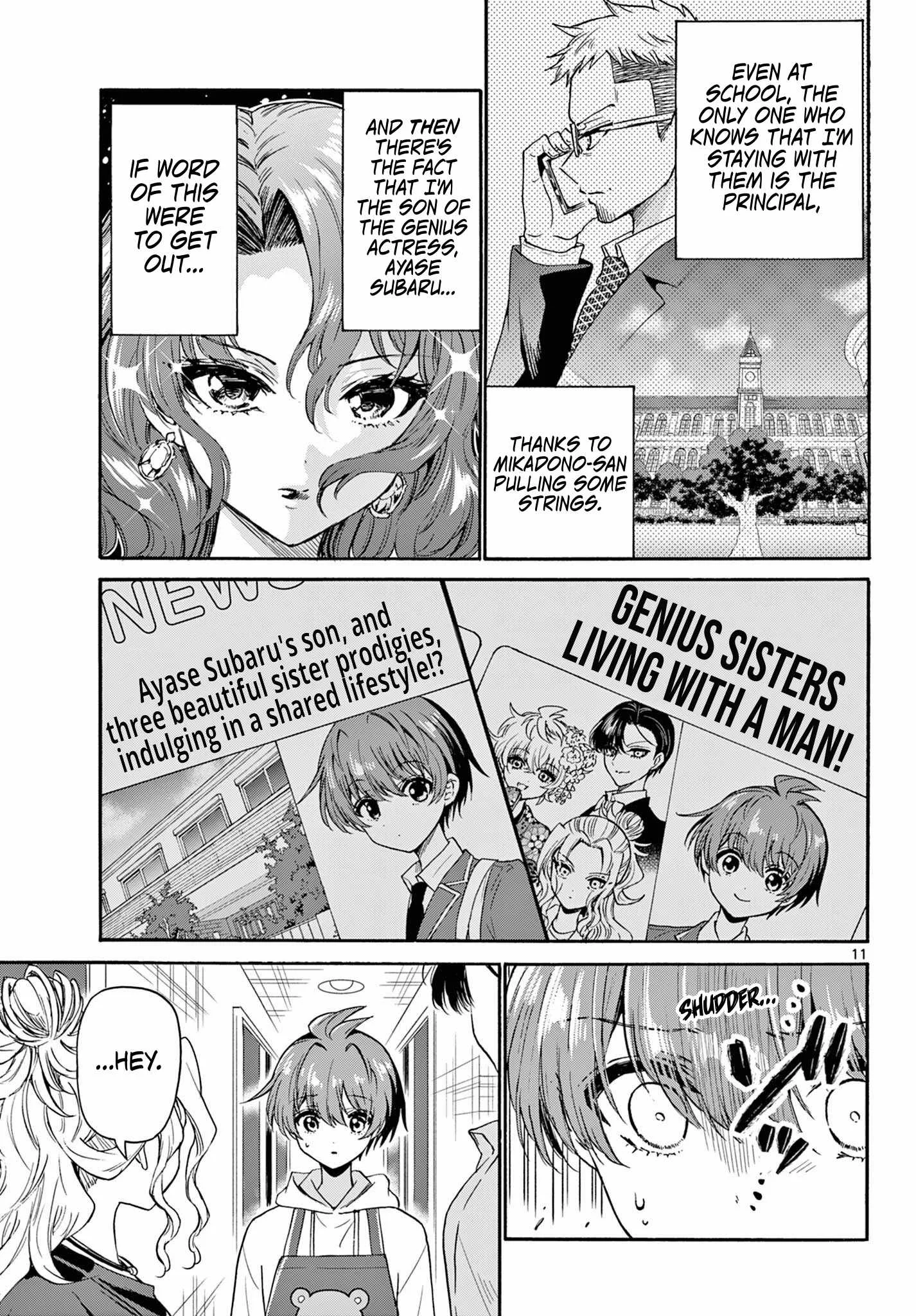 Mikadono Sanshimai wa Angai, Choroi Chapter 141 page 10