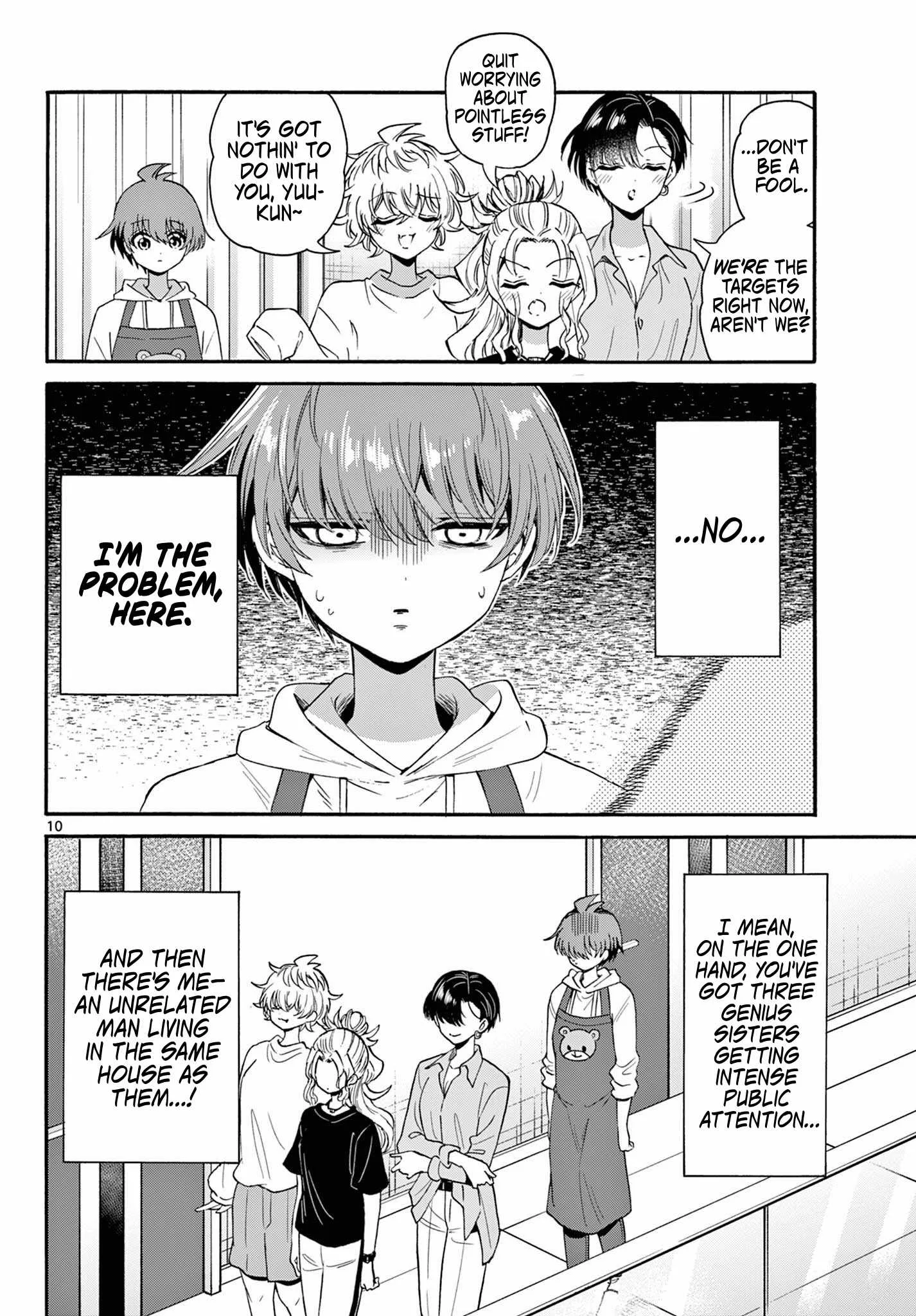 Mikadono Sanshimai wa Angai, Choroi Chapter 141 page 9
