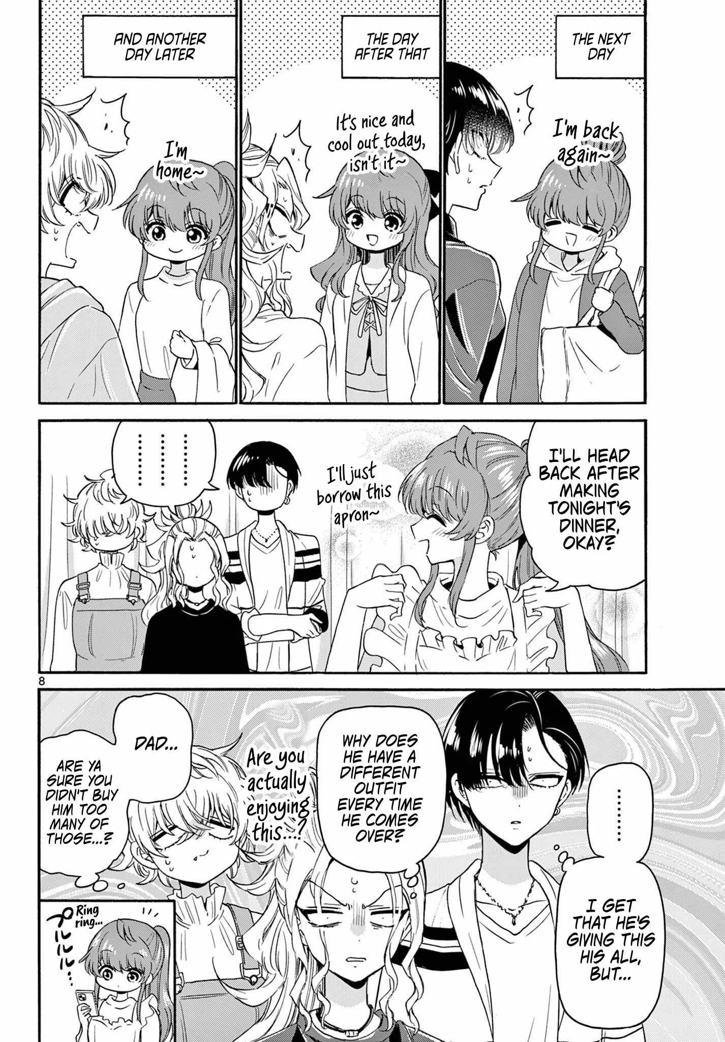 Mikadono Sanshimai wa Angai, Choroi Chapter 142 page 8