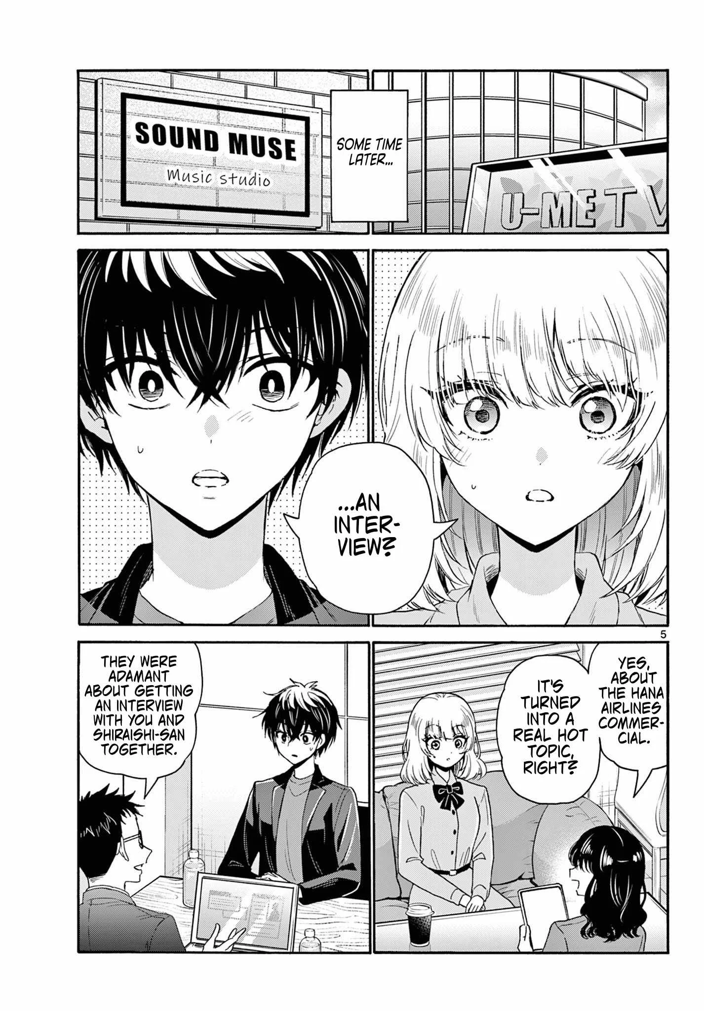 Mikadono Sanshimai wa Angai, Choroi Chapter 143 page 5