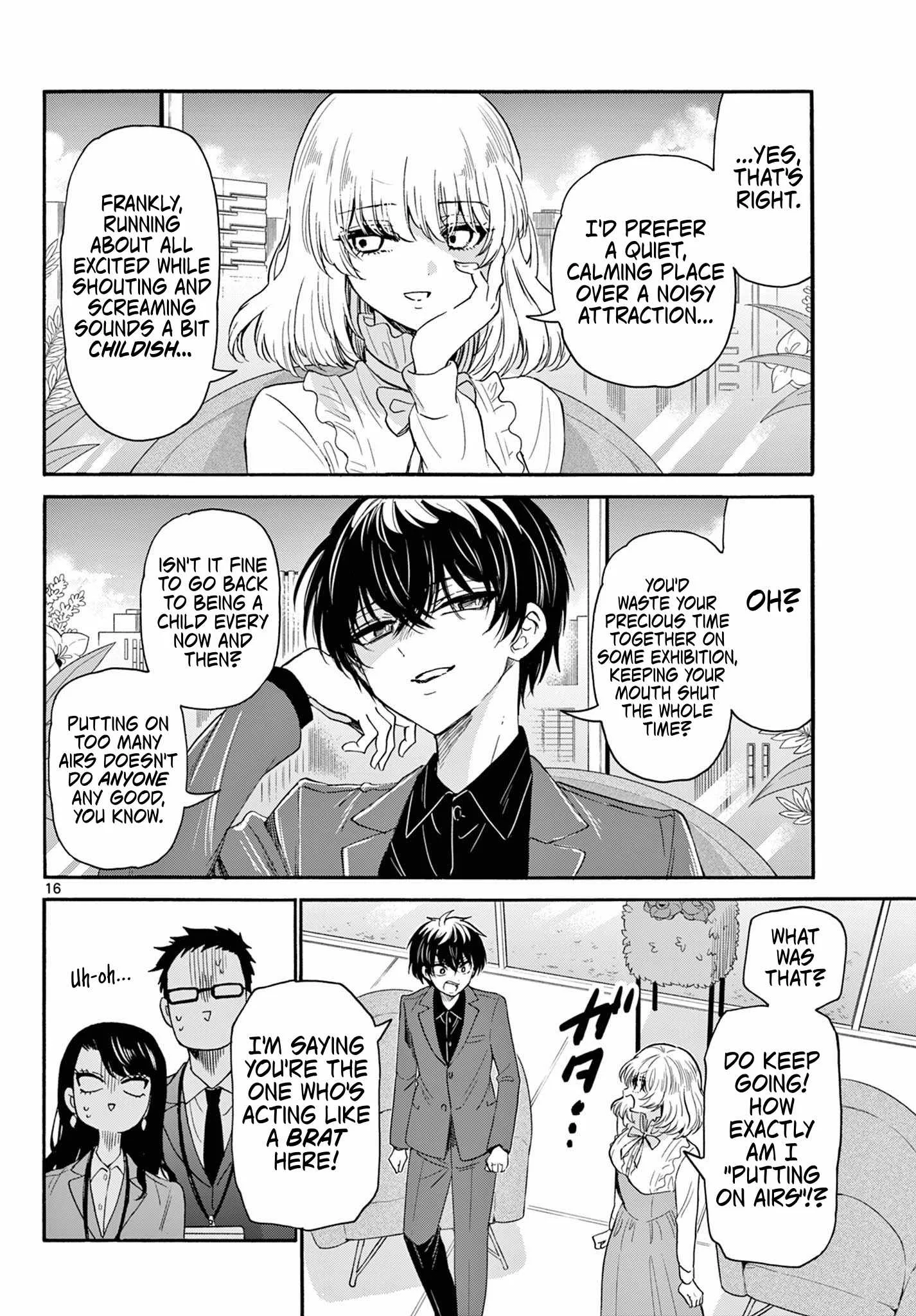Mikadono Sanshimai wa Angai, Choroi Chapter 143 page 16