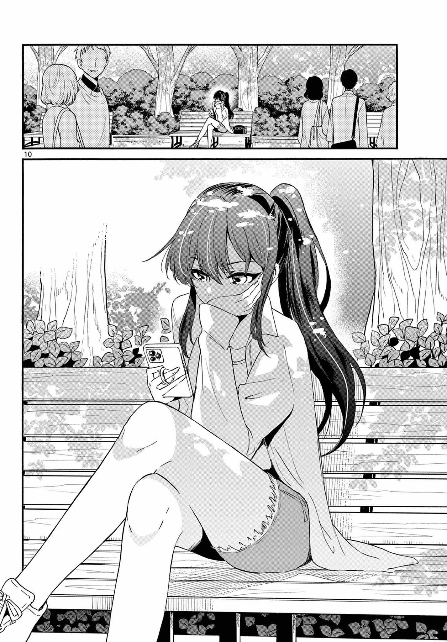 Mikadono Sanshimai wa Angai, Choroi Chapter 147 page 10