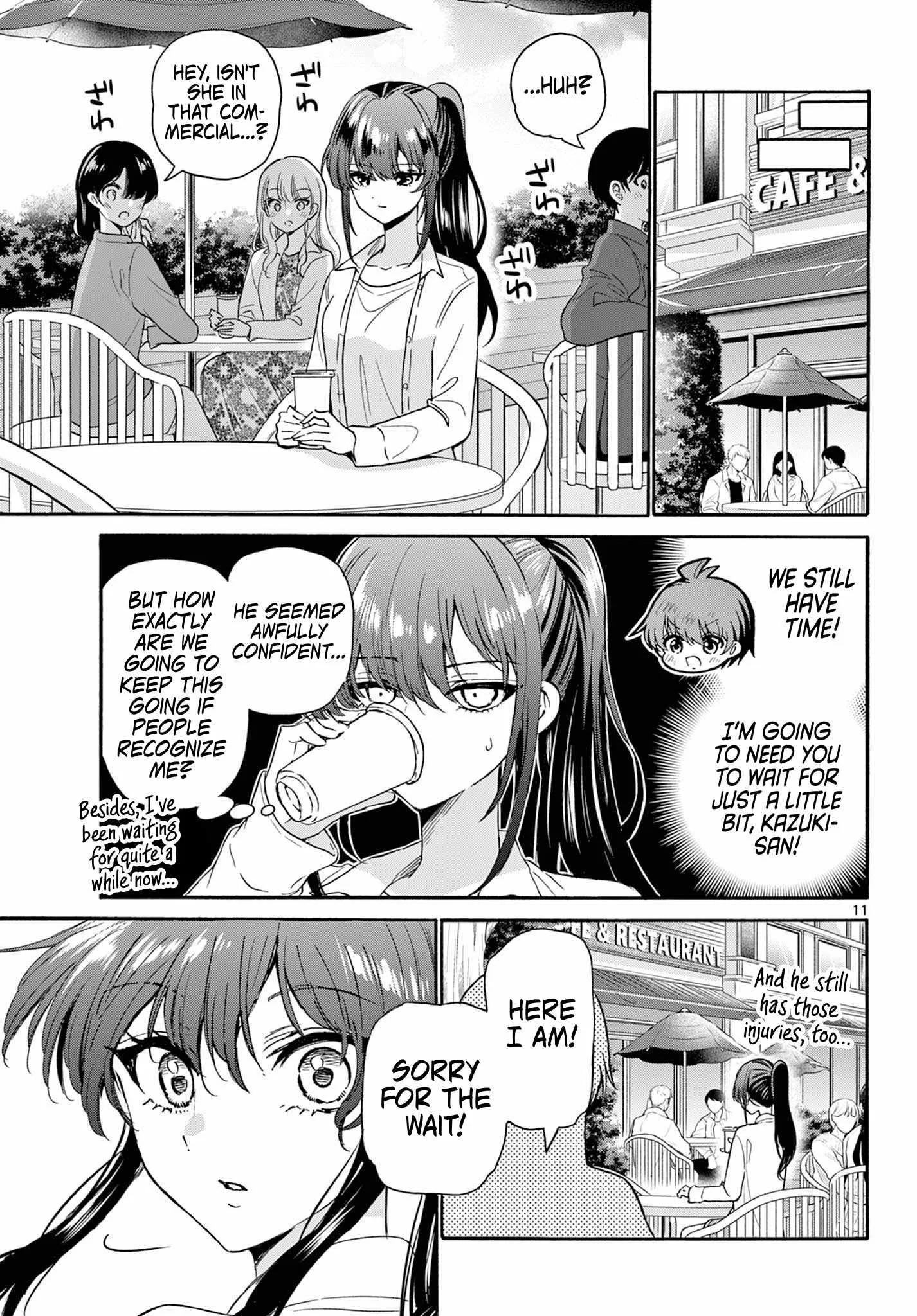 Mikadono Sanshimai wa Angai, Choroi Chapter 148 page 11