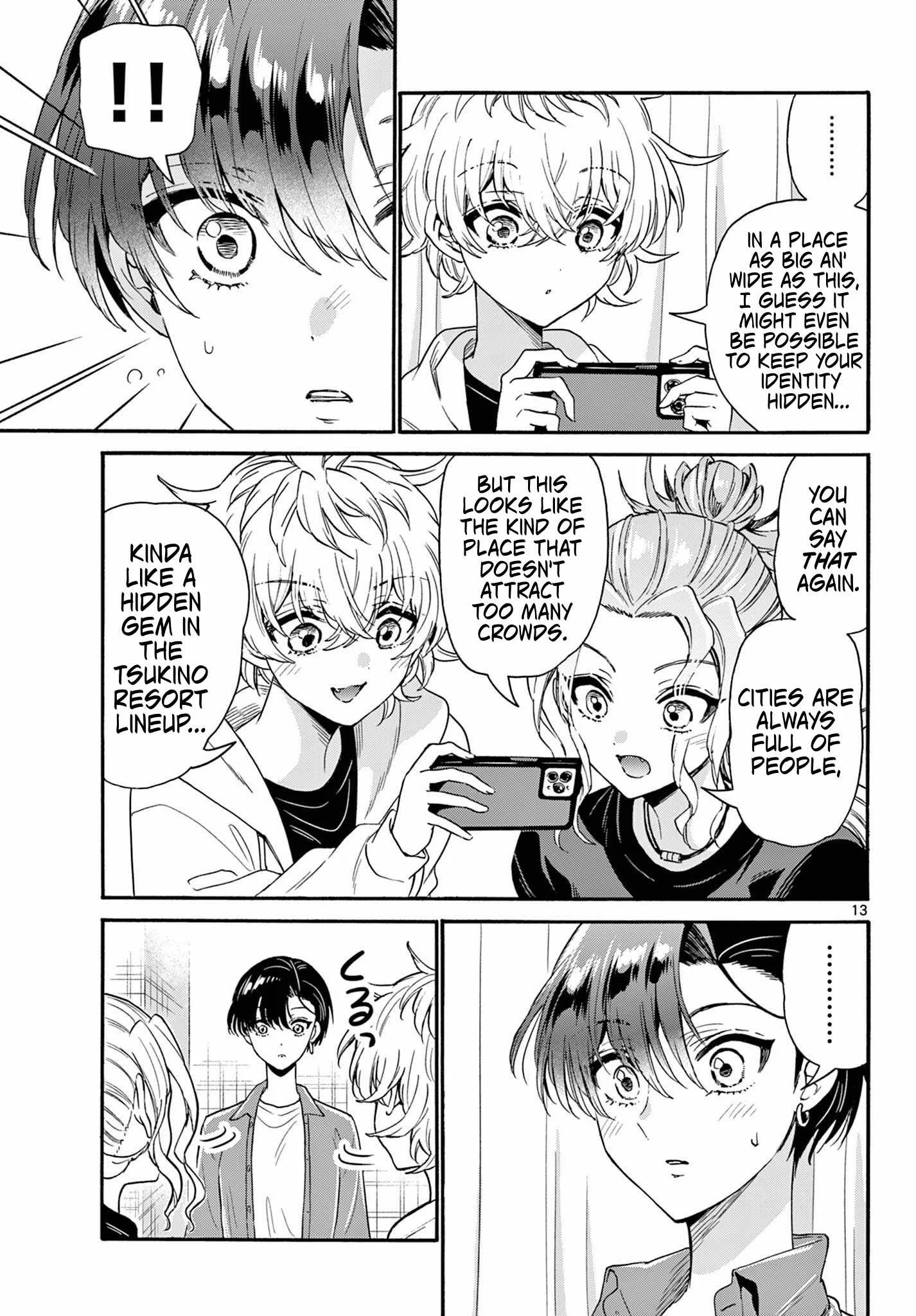 Mikadono Sanshimai wa Angai, Choroi Chapter 149 page 13