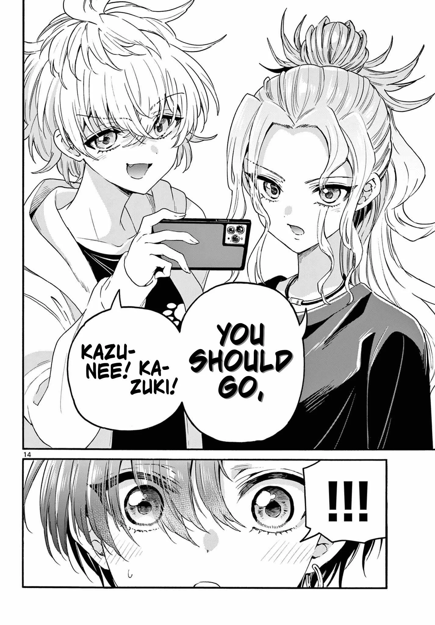 Mikadono Sanshimai wa Angai, Choroi Chapter 149 page 14