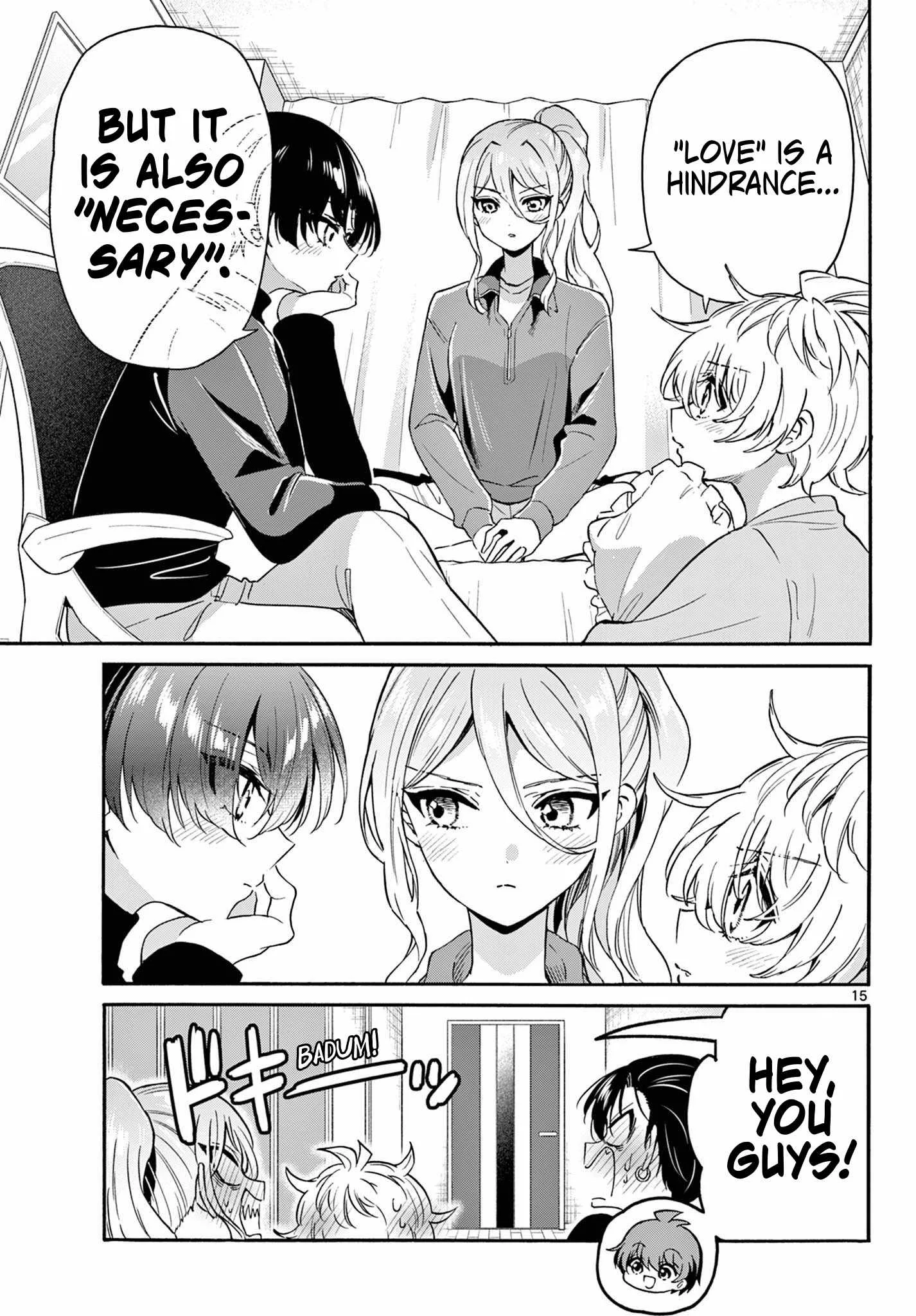 Mikadono Sanshimai wa Angai, Choroi Chapter 154 page 15