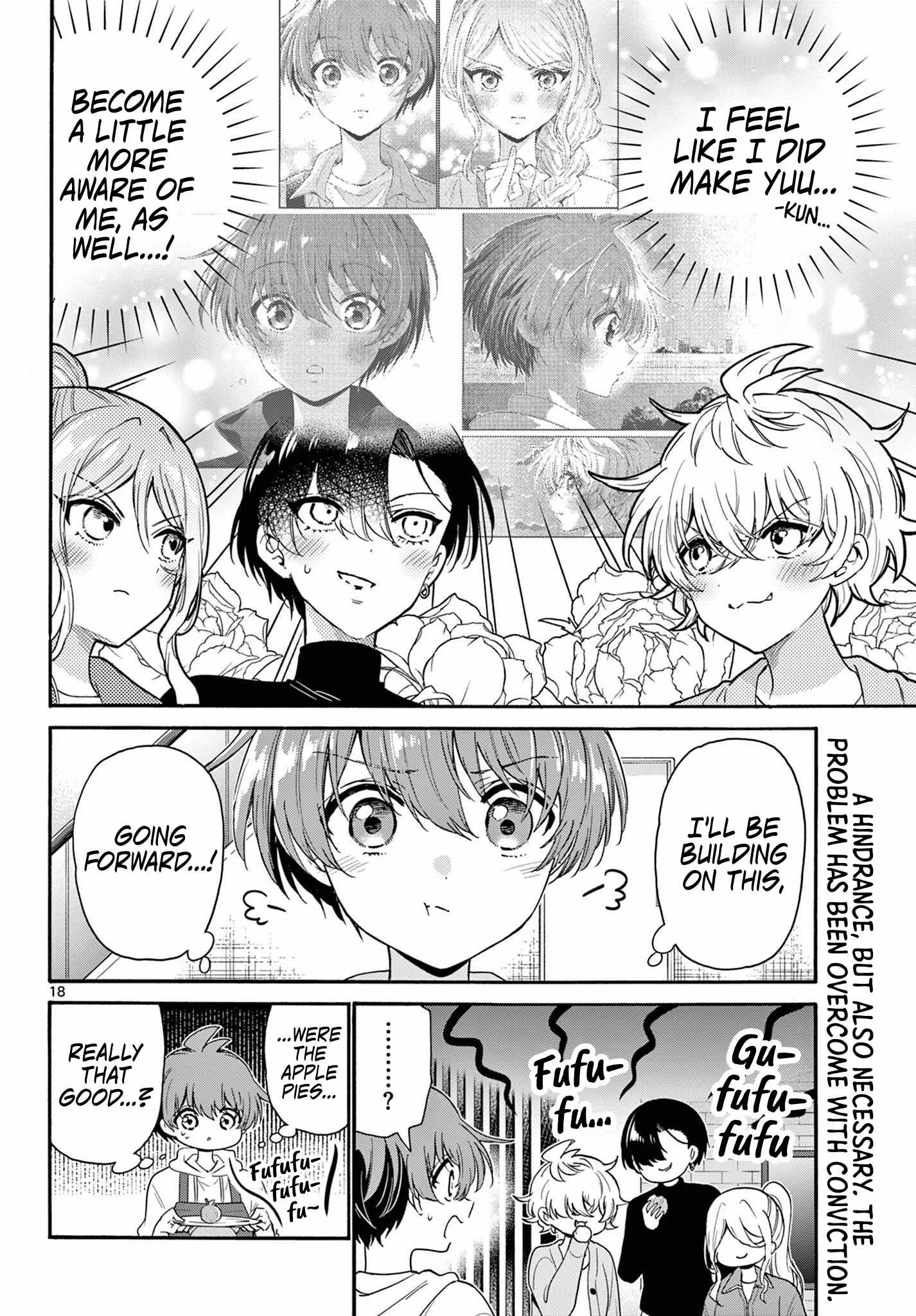 Mikadono Sanshimai wa Angai, Choroi Chapter 154 page 18