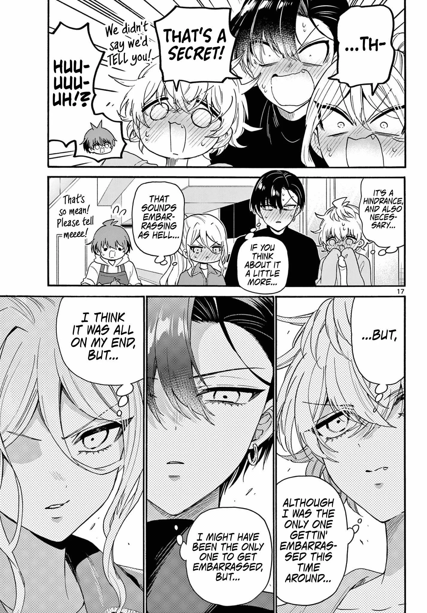 Mikadono Sanshimai wa Angai, Choroi Chapter 154 page 17