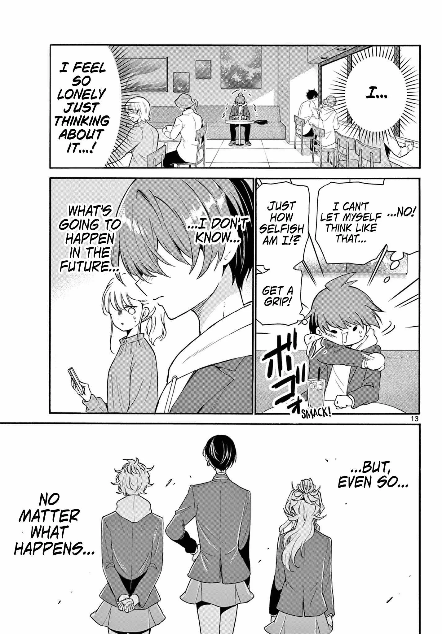 Mikadono Sanshimai wa Angai, Choroi Chapter 155 page 13