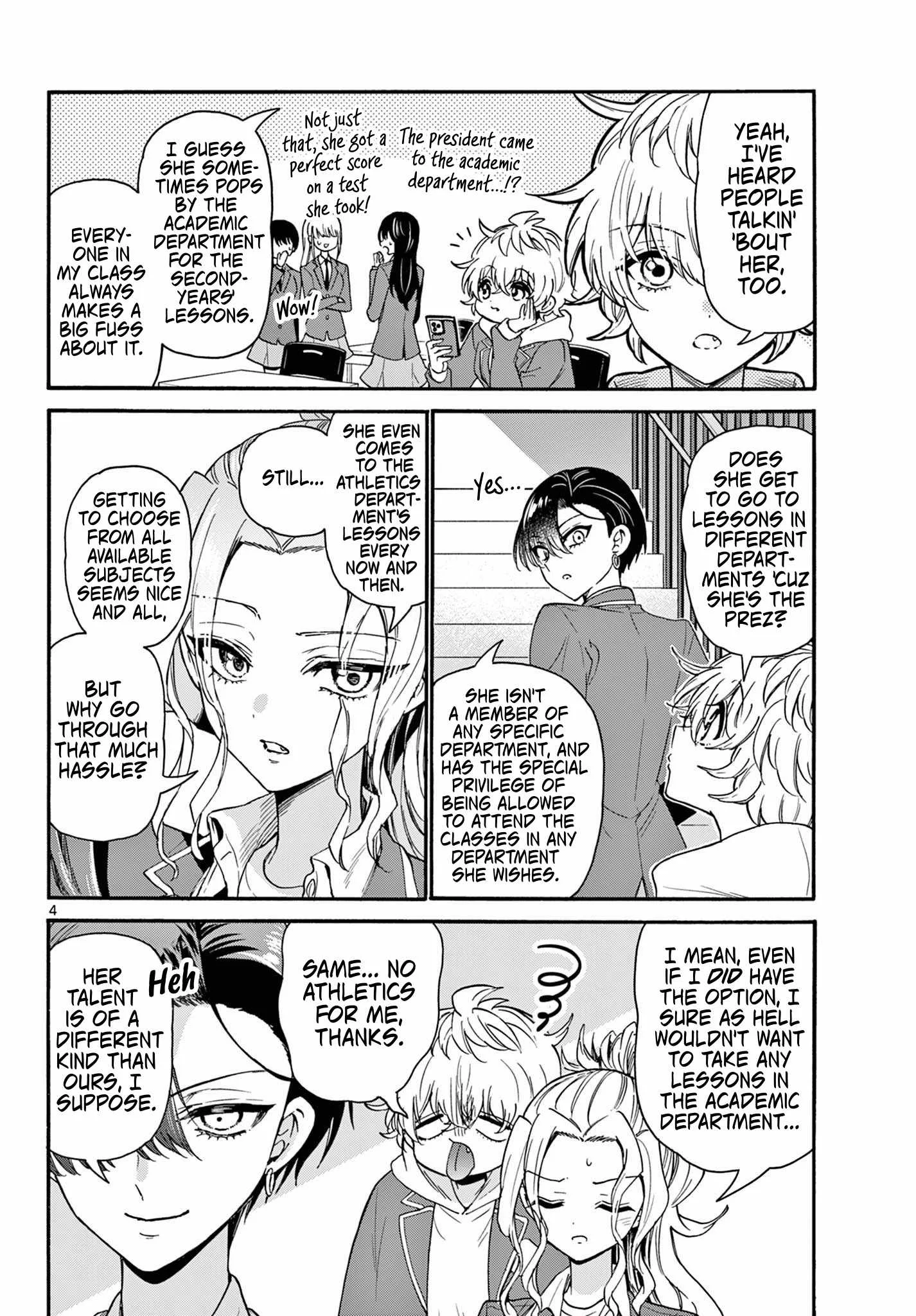 Mikadono Sanshimai wa Angai, Choroi Chapter 156 page 4