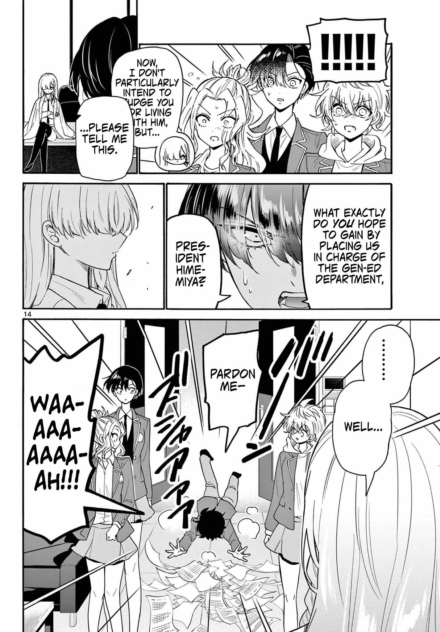 Mikadono Sanshimai wa Angai, Choroi Chapter 156 page 14