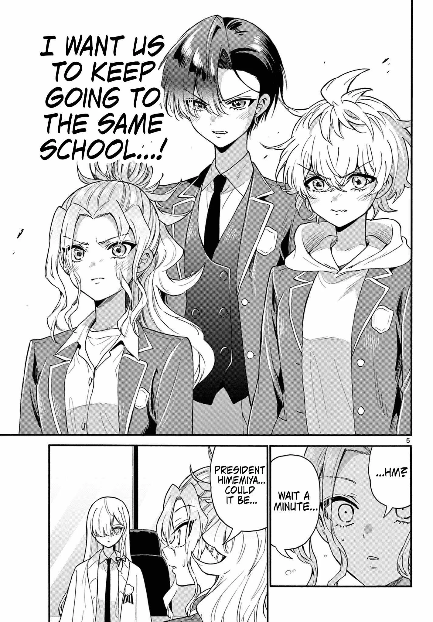 Mikadono Sanshimai wa Angai, Choroi Chapter 157 page 5