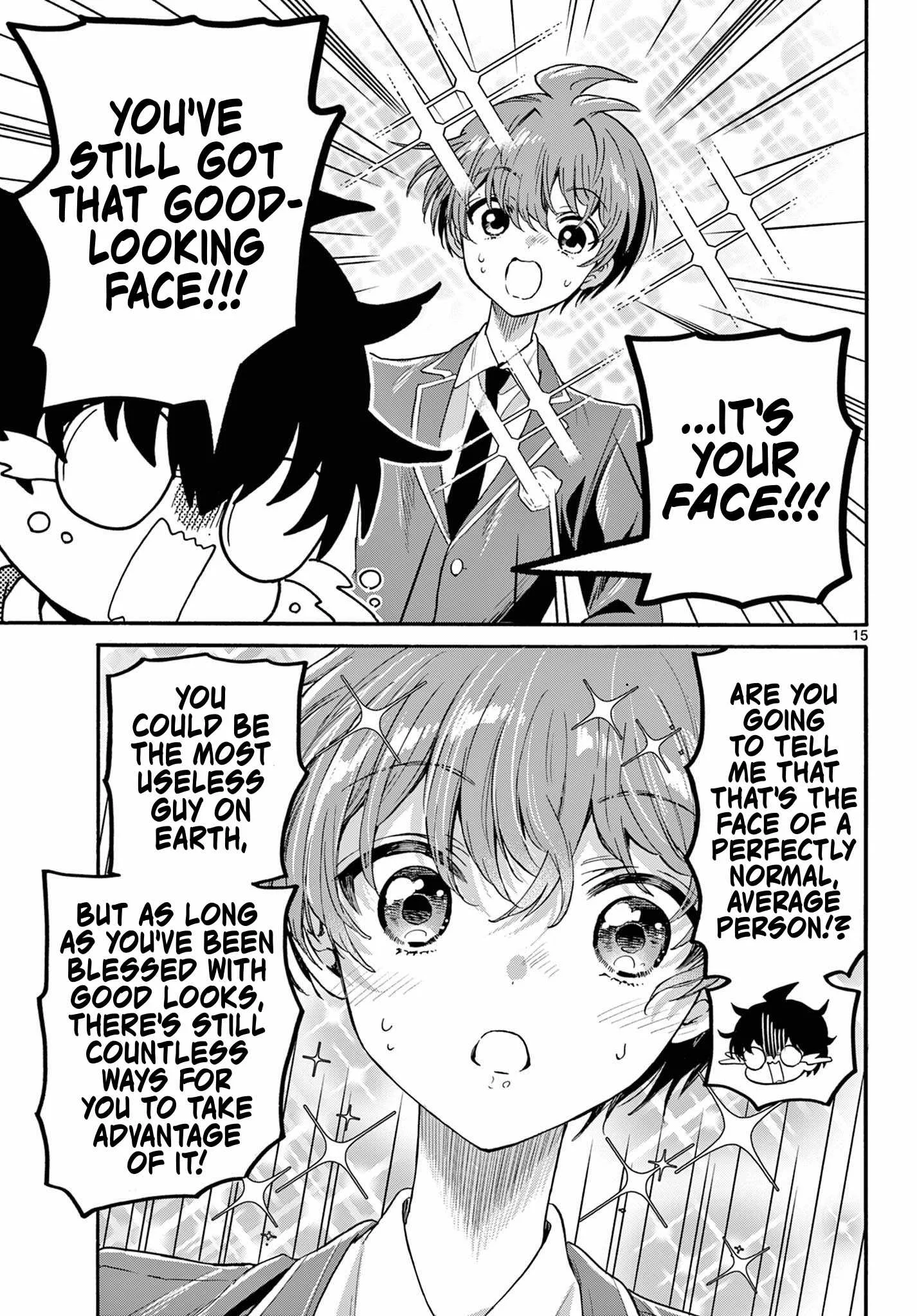 Mikadono Sanshimai wa Angai, Choroi Chapter 158 page 15