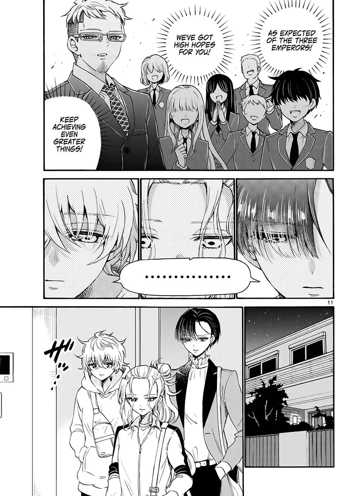 Mikadono Sanshimai wa Angai, Choroi Chapter 16 page 11
