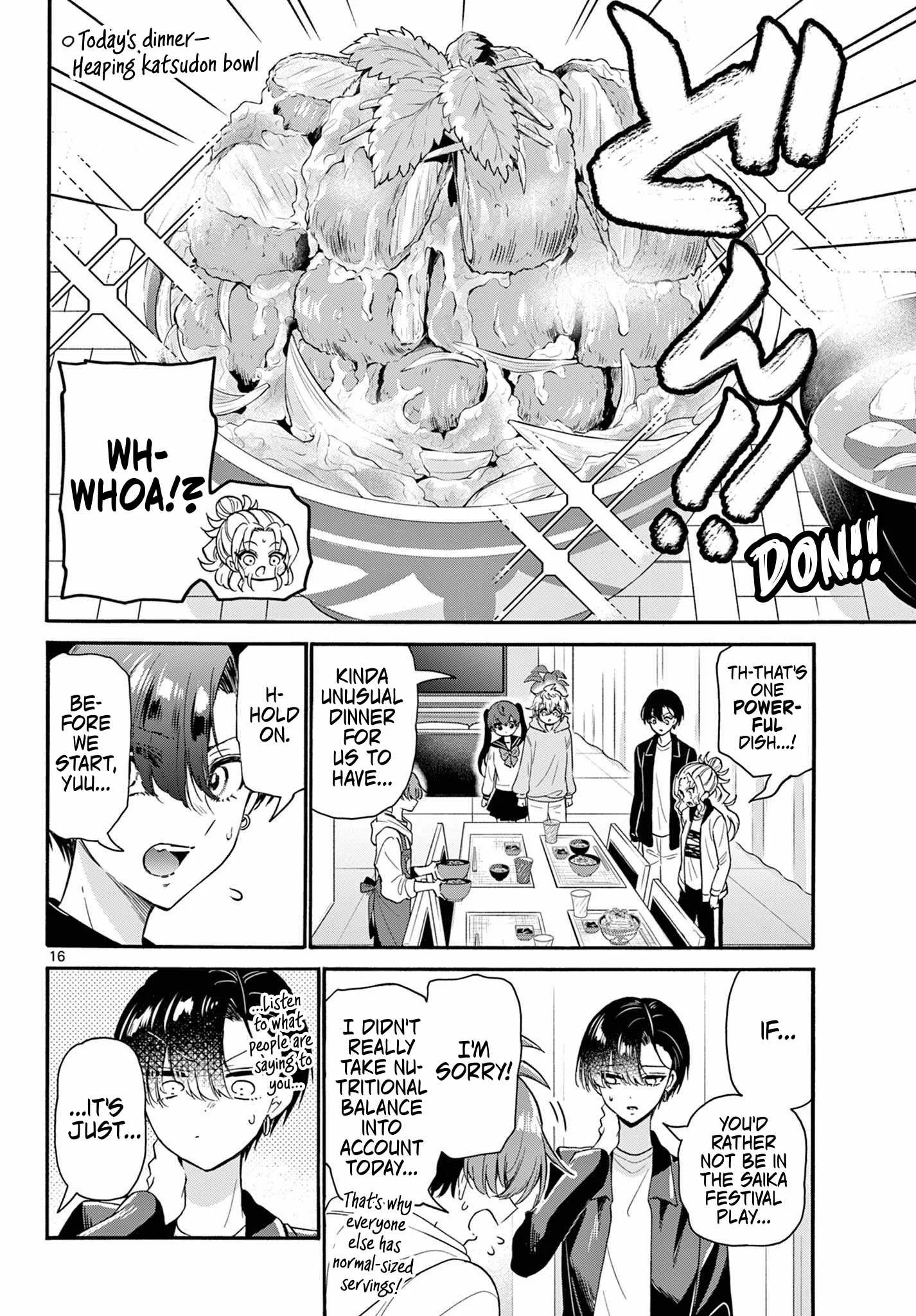 Mikadono Sanshimai wa Angai, Choroi Chapter 160 page 16
