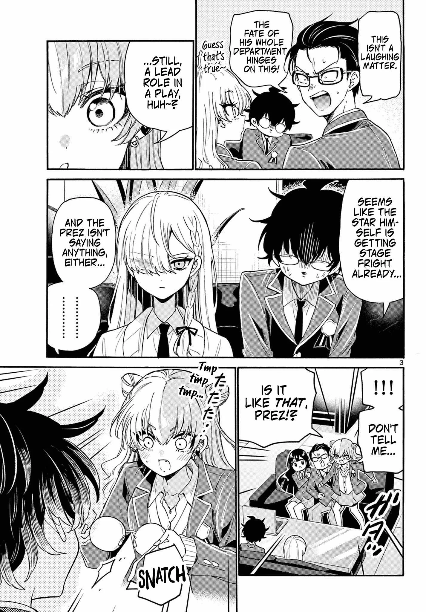 Mikadono Sanshimai wa Angai, Choroi Chapter 161 page 3