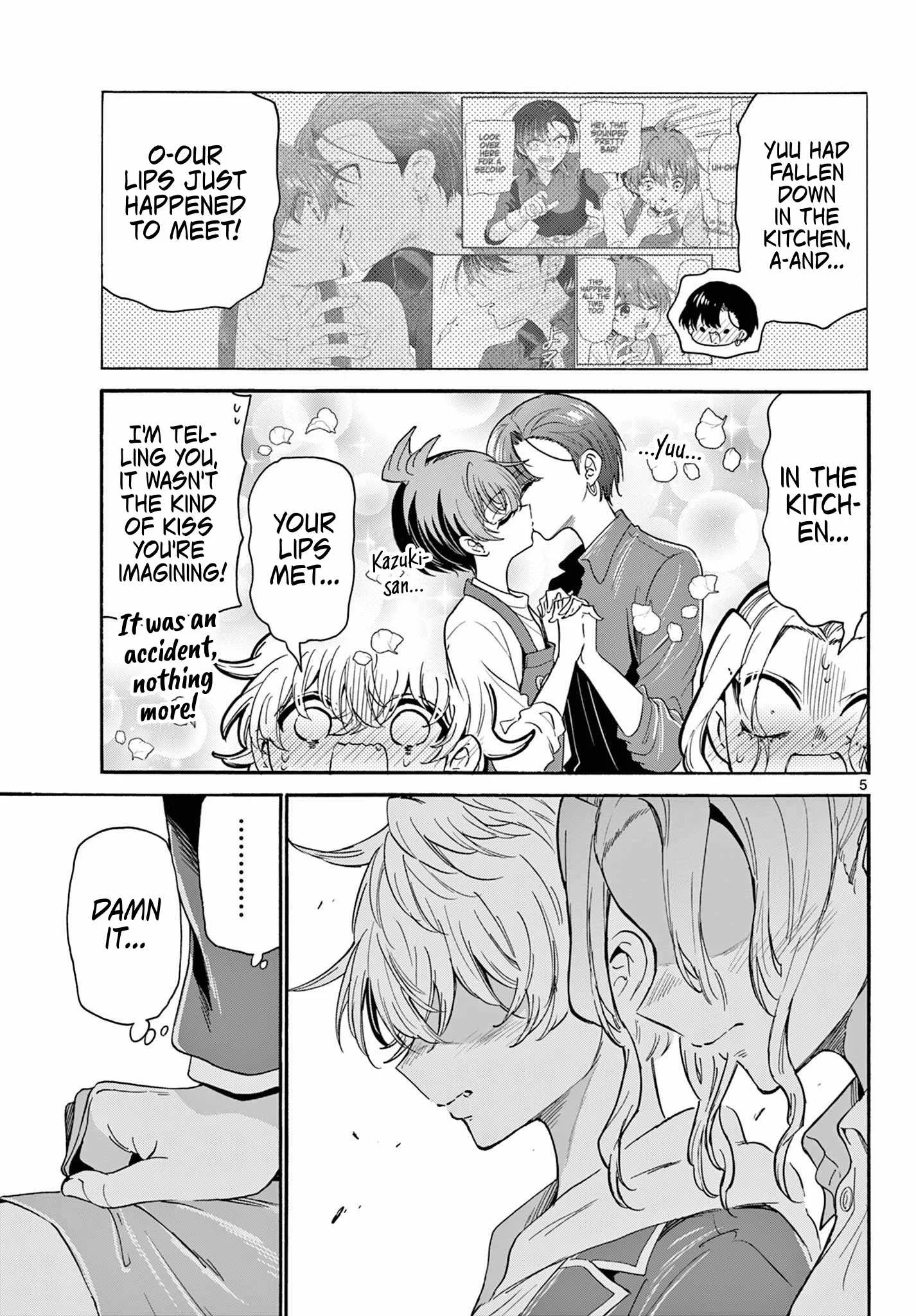 Mikadono Sanshimai wa Angai, Choroi Chapter 162 page 5