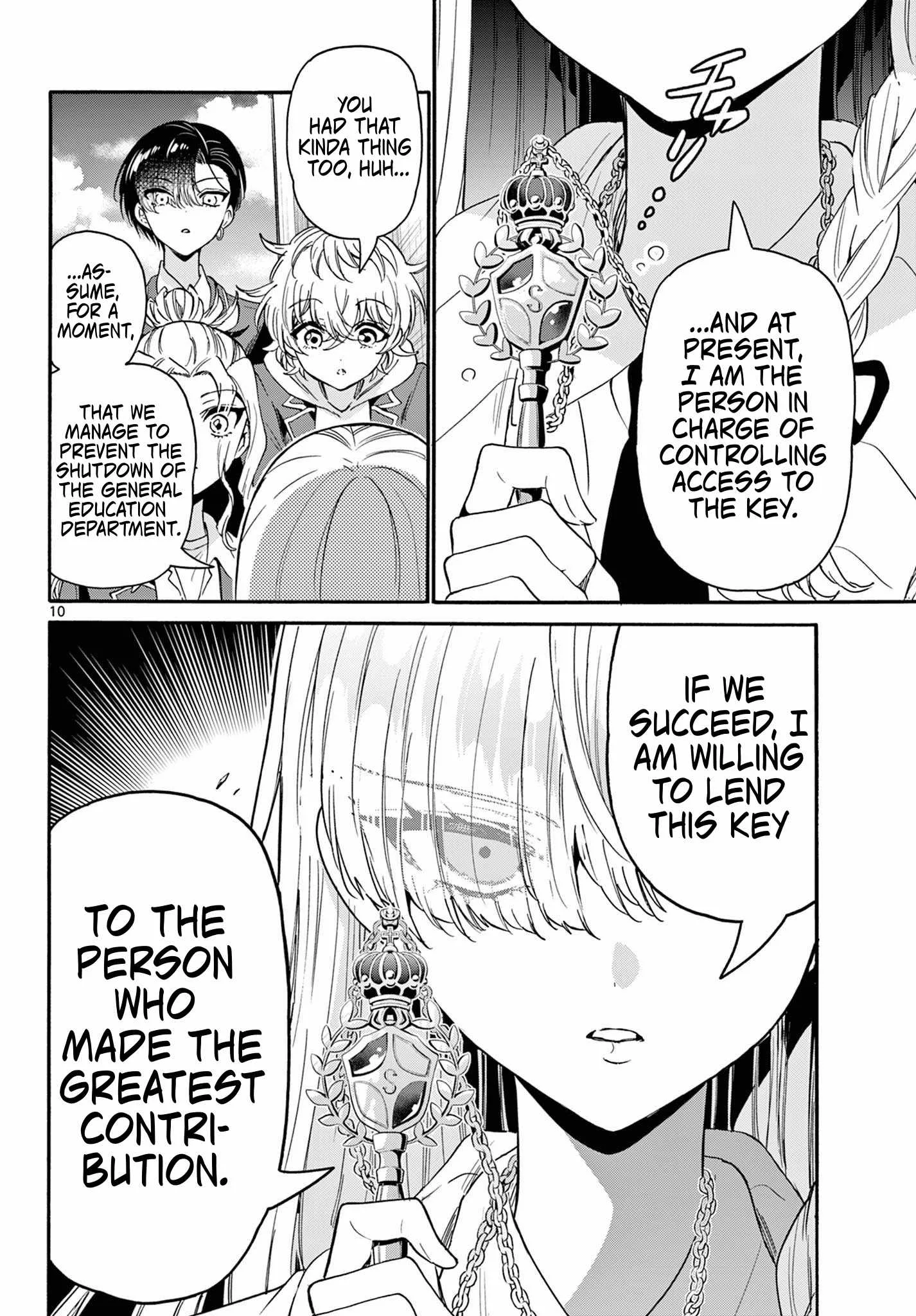 Mikadono Sanshimai wa Angai, Choroi Chapter 162 page 10