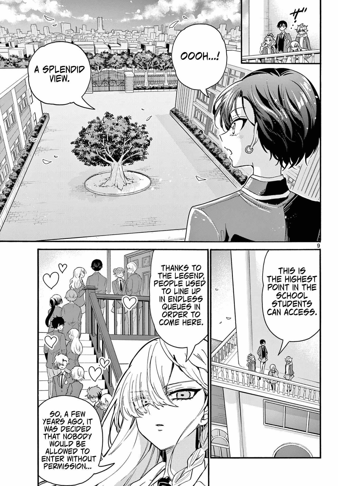 Mikadono Sanshimai wa Angai, Choroi Chapter 162 page 9