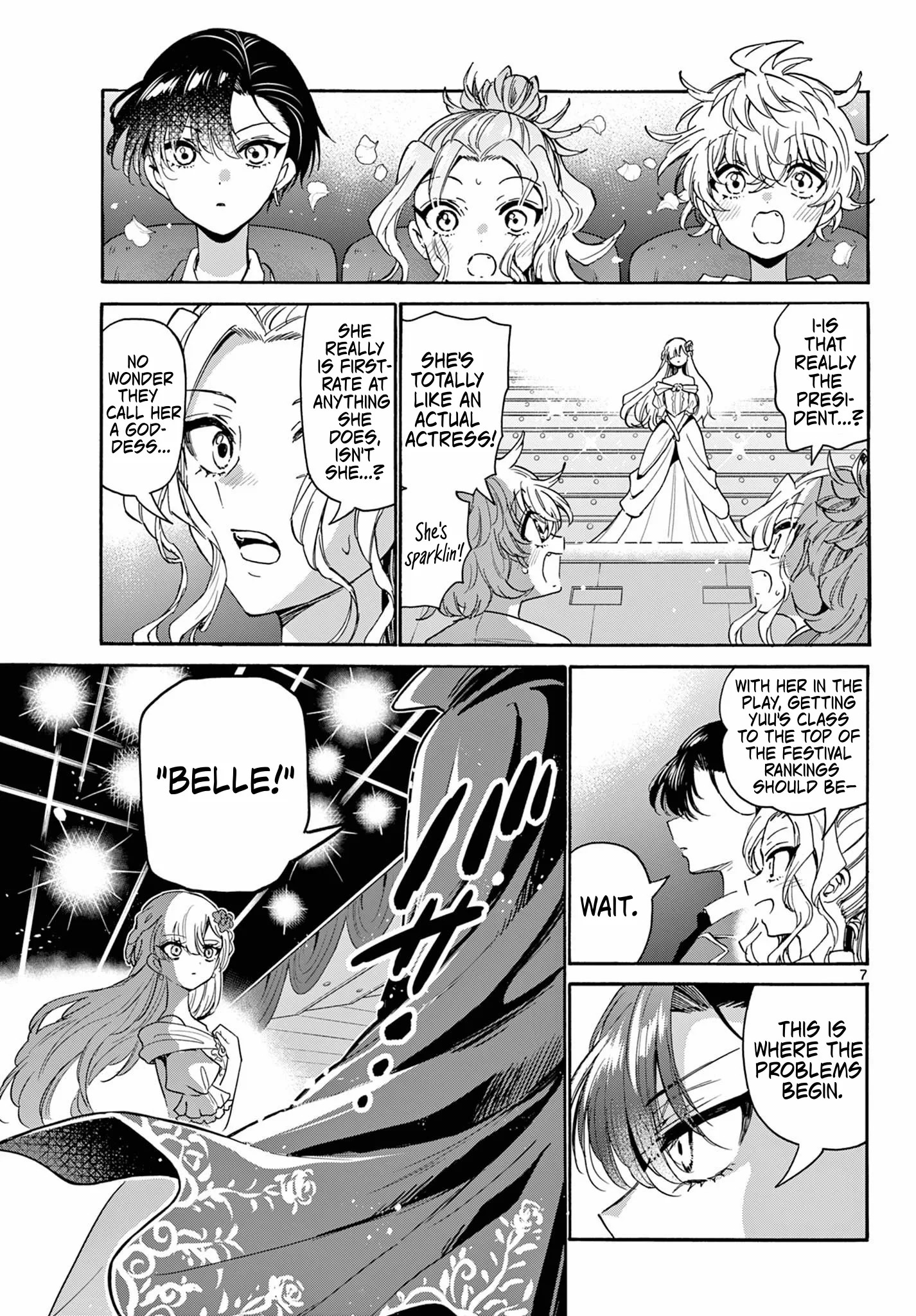 Mikadono Sanshimai wa Angai, Choroi Chapter 164 page 6