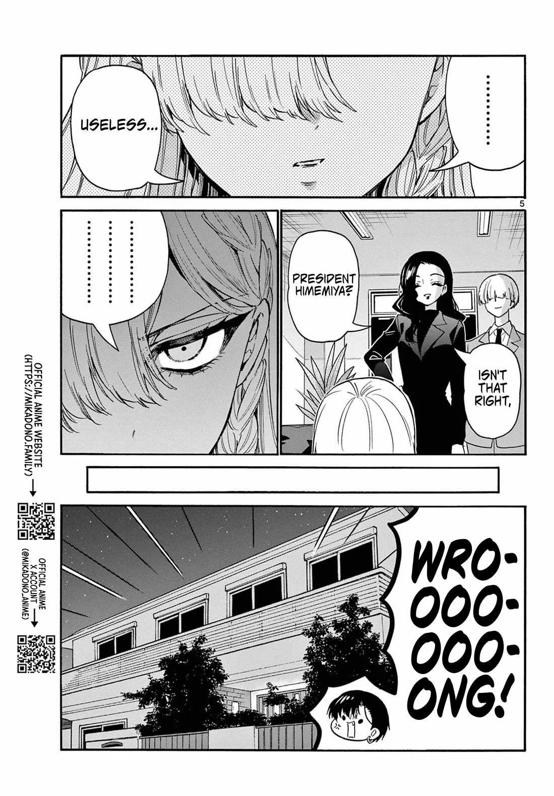 Mikadono Sanshimai wa Angai, Choroi Chapter 166 page 5