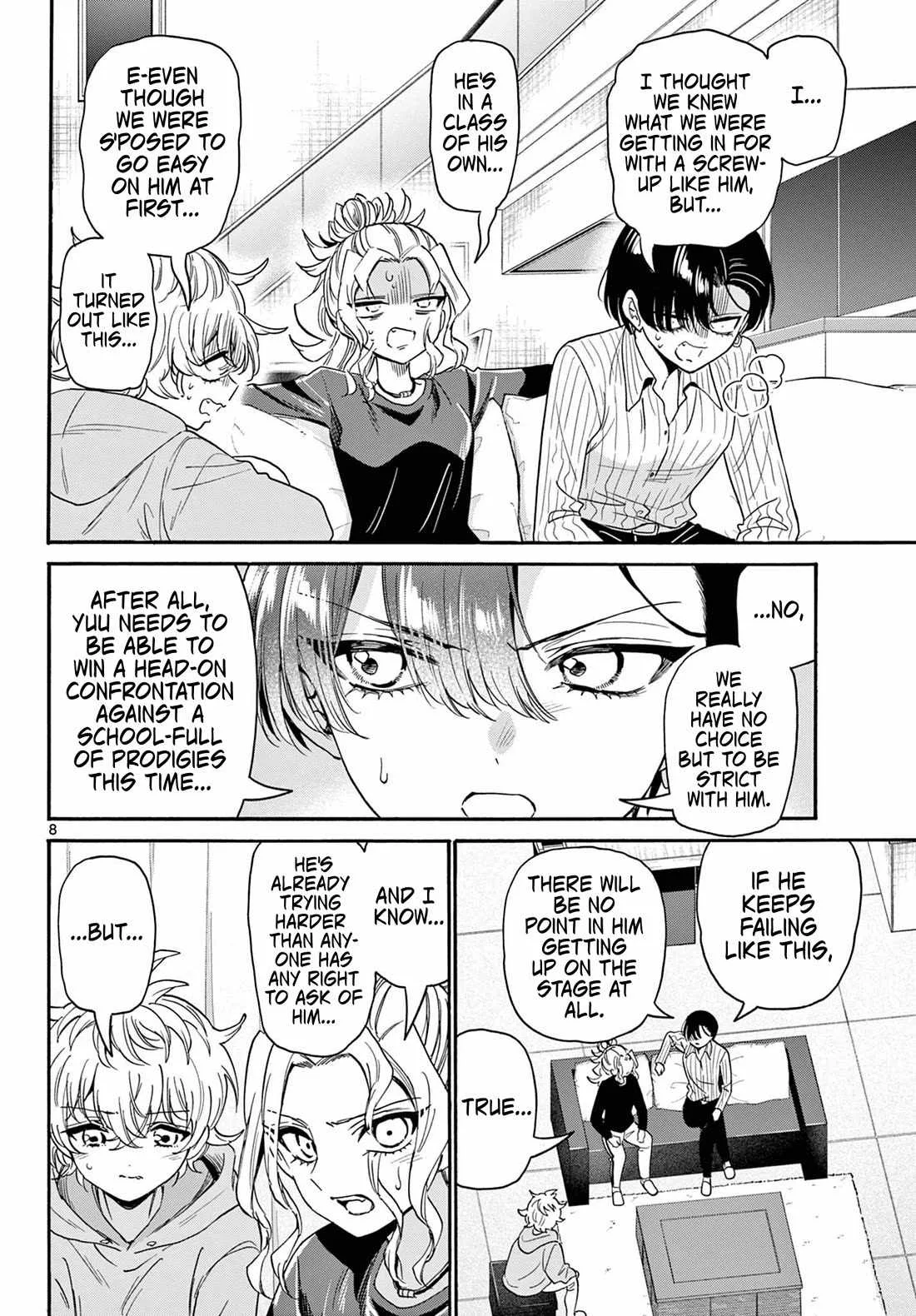 Mikadono Sanshimai wa Angai, Choroi Chapter 166 page 8