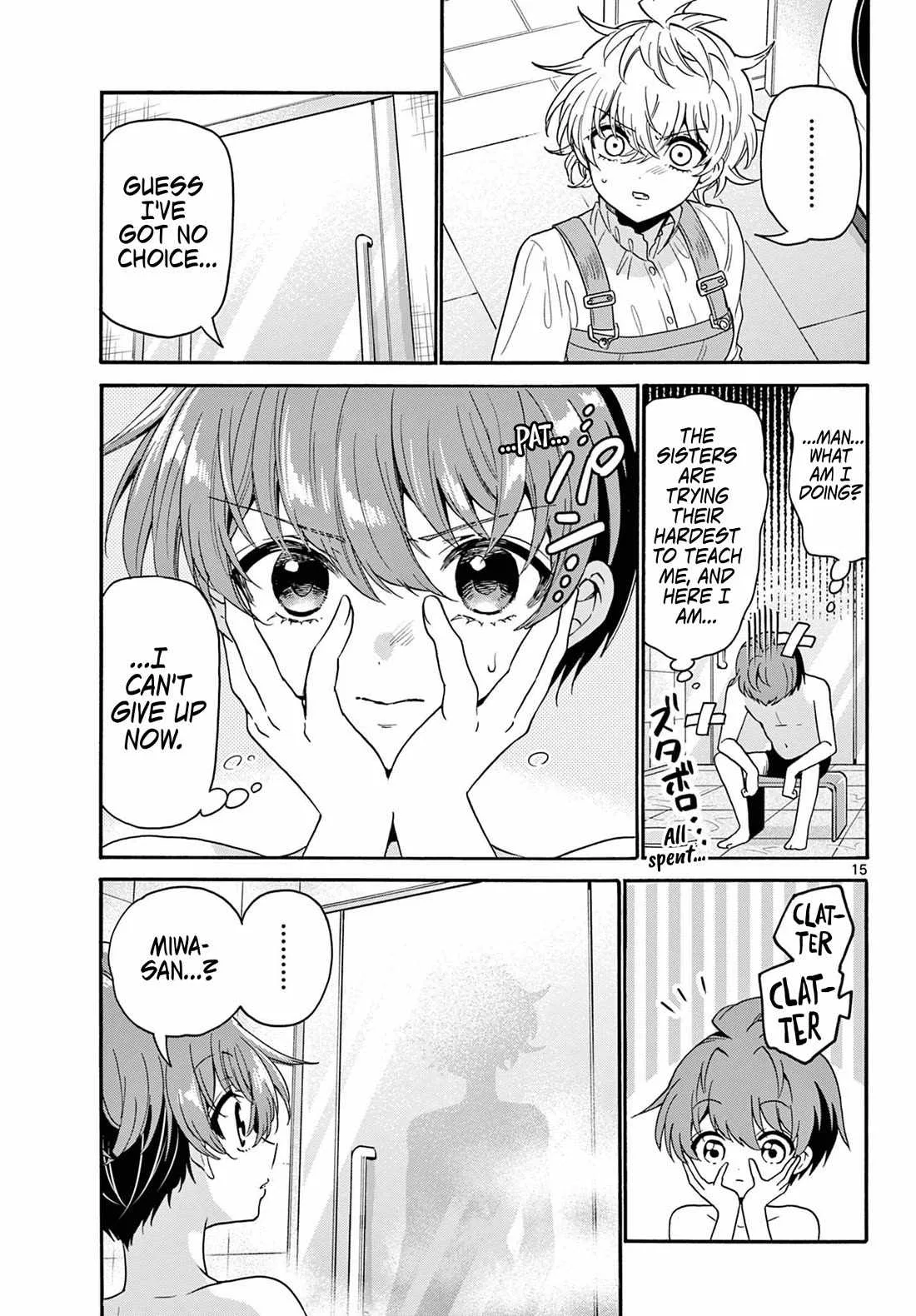 Mikadono Sanshimai wa Angai, Choroi Chapter 166 page 15