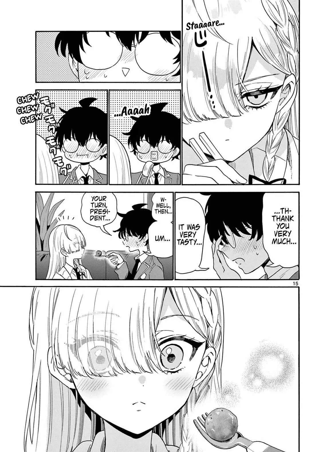 Mikadono Sanshimai wa Angai, Choroi Chapter 168 page 15