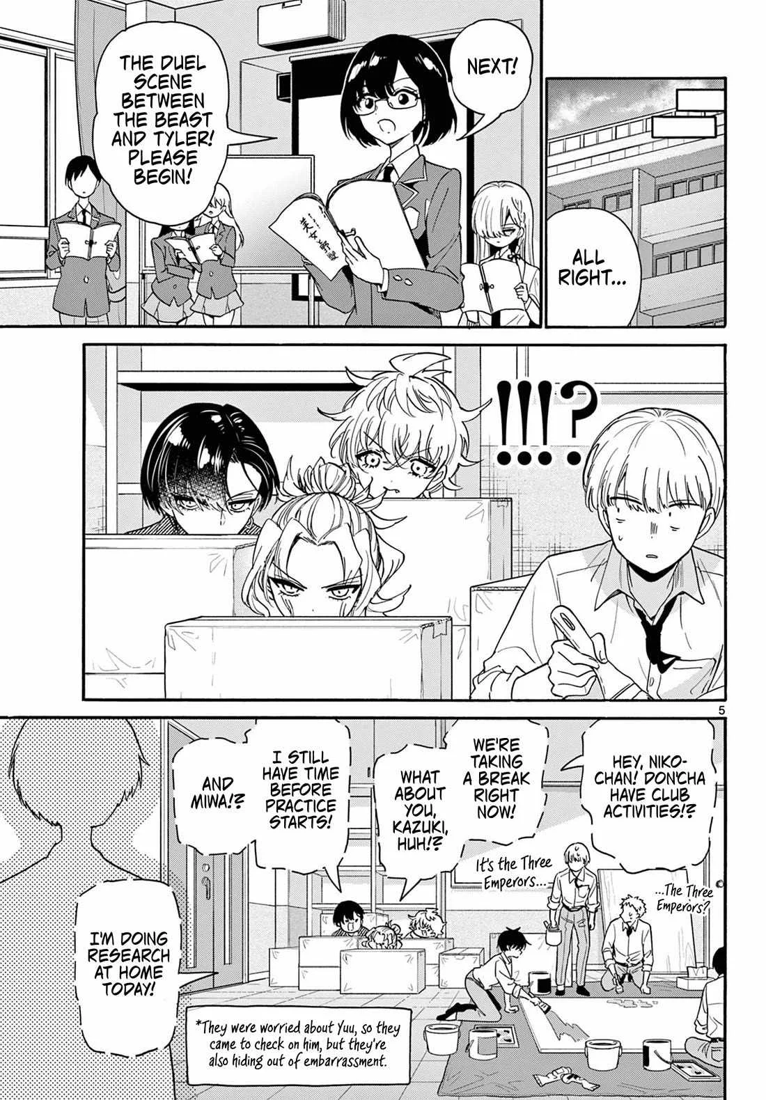 Mikadono Sanshimai wa Angai, Choroi Chapter 171 page 5