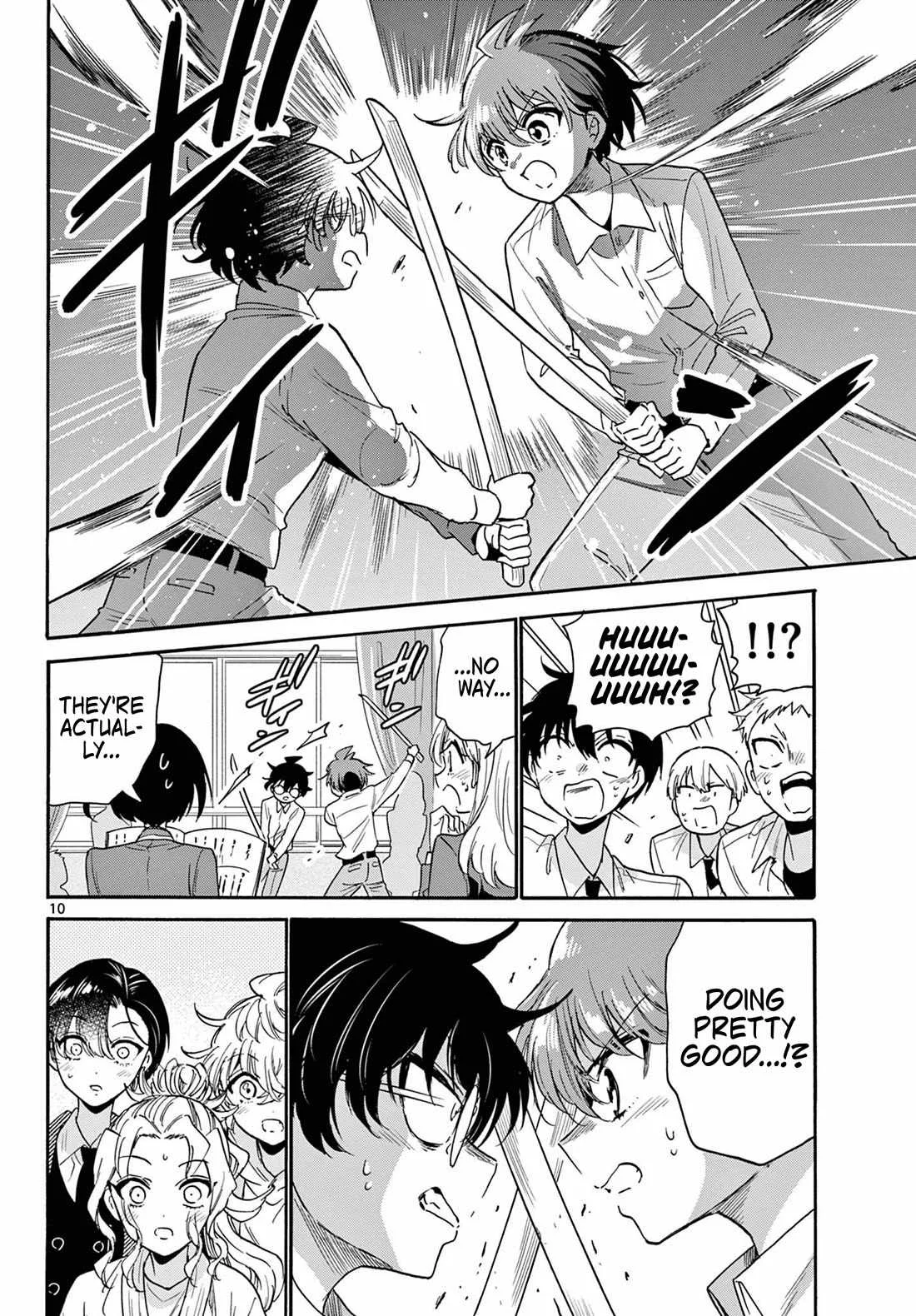 Mikadono Sanshimai wa Angai, Choroi Chapter 171 page 10