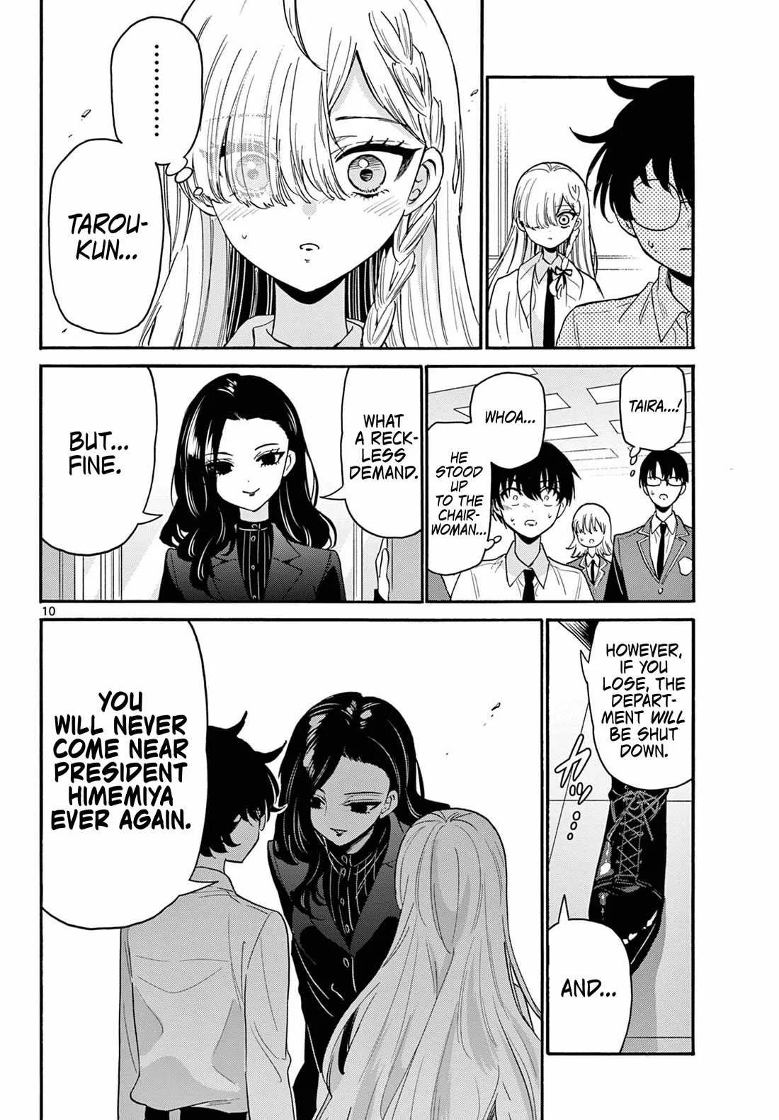 Mikadono Sanshimai wa Angai, Choroi Chapter 172 page 10