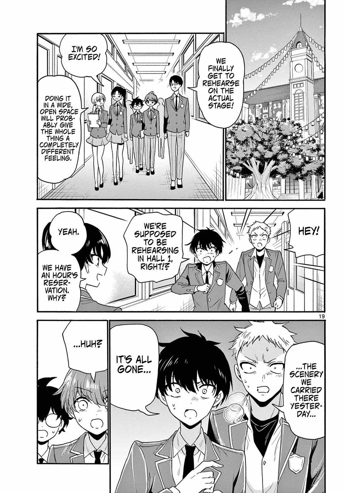 Mikadono Sanshimai wa Angai, Choroi Chapter 172 page 19