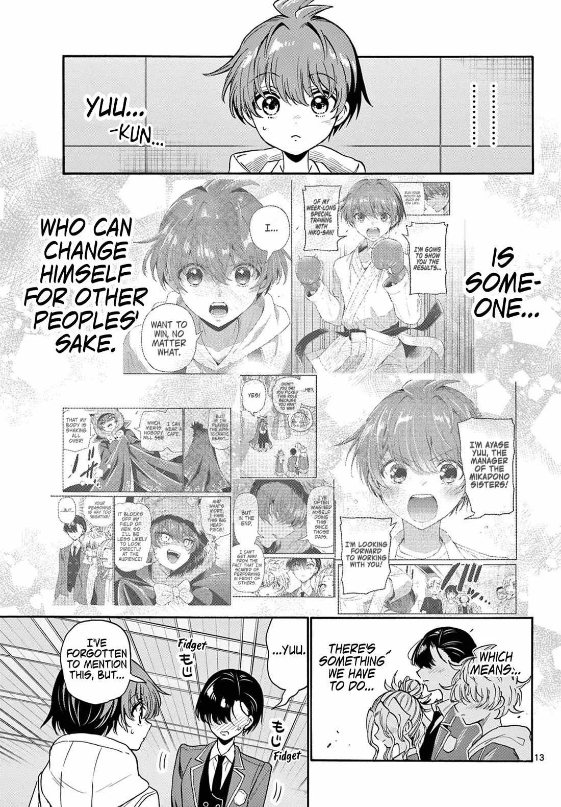 Mikadono Sanshimai wa Angai, Choroi Chapter 173 page 12