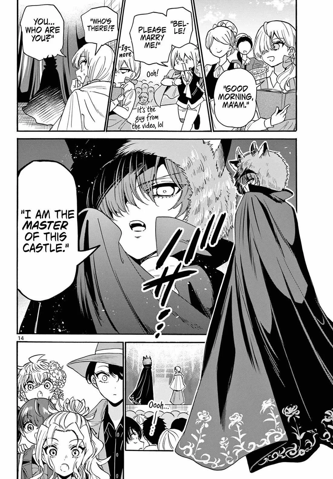 Mikadono Sanshimai wa Angai, Choroi Chapter 174 page 14