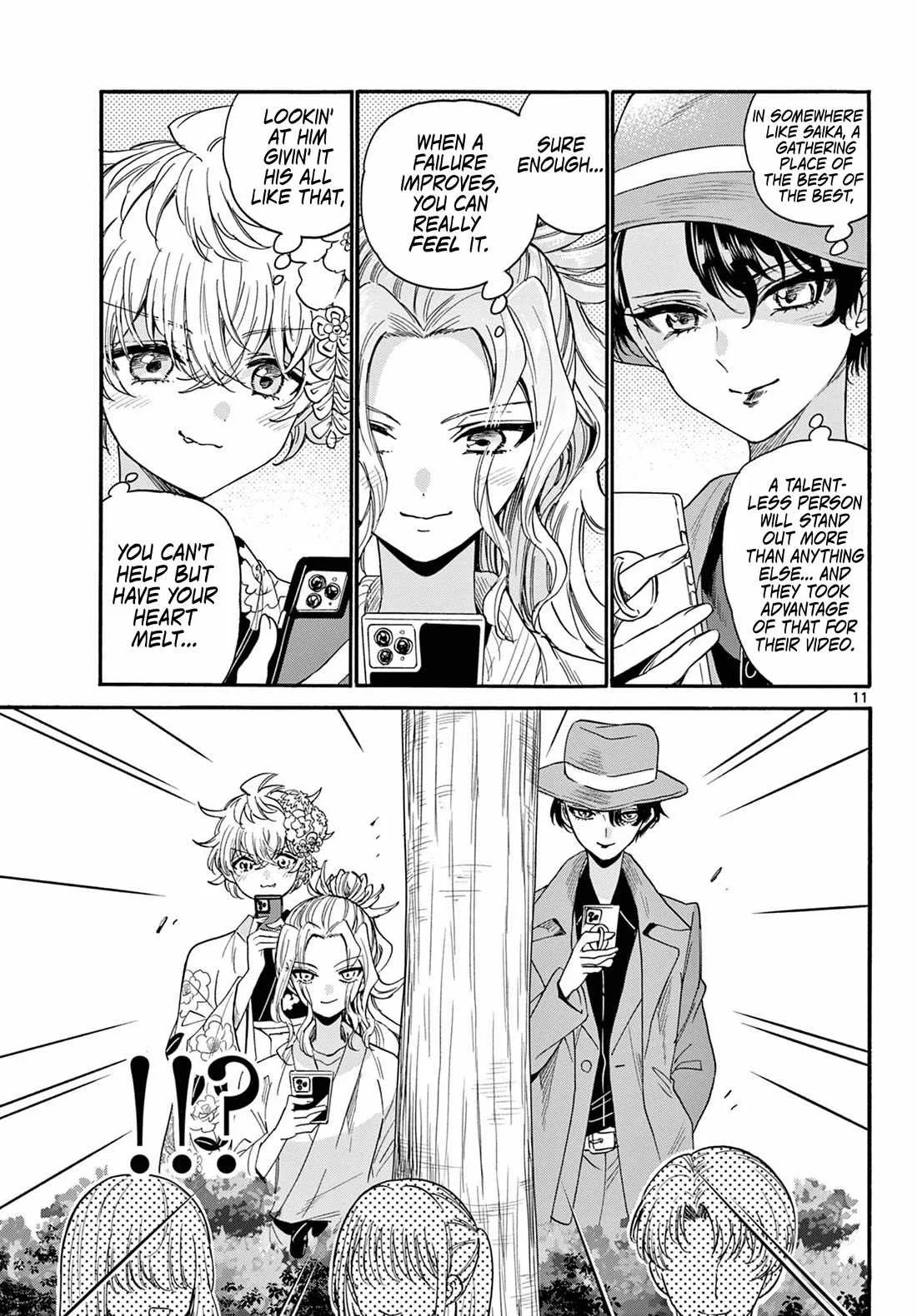 Mikadono Sanshimai wa Angai, Choroi Chapter 174 page 11