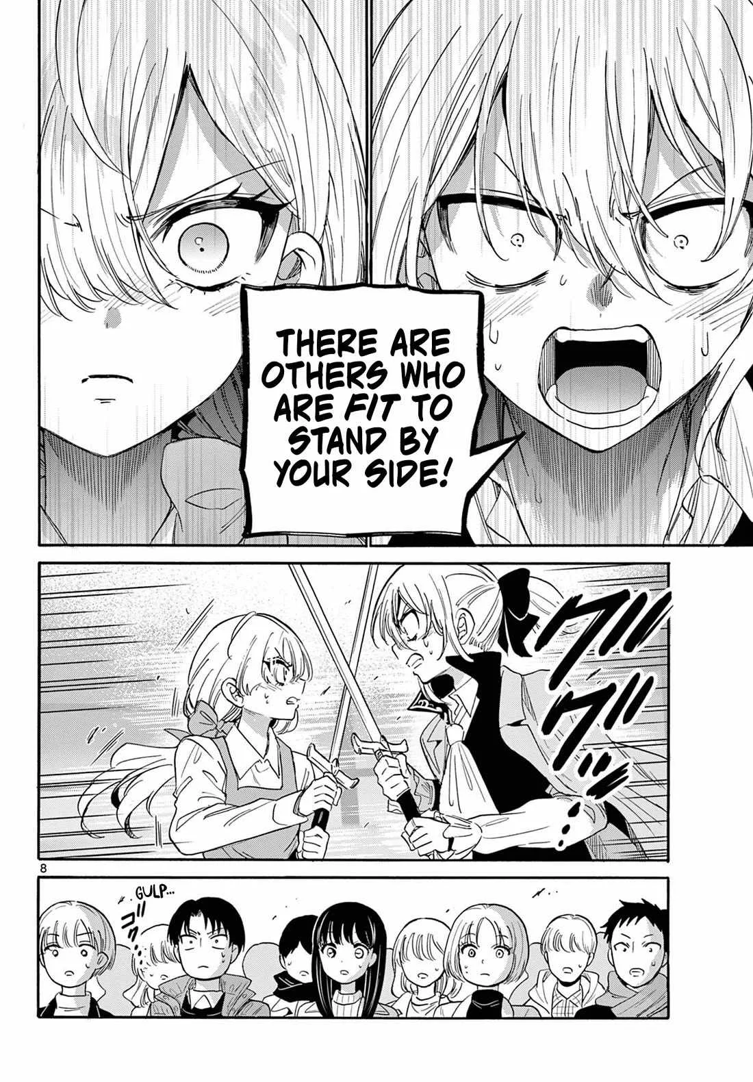 Mikadono Sanshimai wa Angai, Choroi Chapter 177 page 8