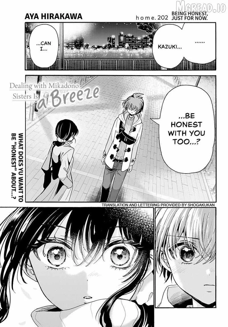 Mikadono Sanshimai wa Angai, Choroi Chapter 202 page 2