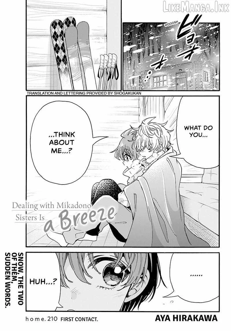 Mikadono Sanshimai wa Angai, Choroi Chapter 210 page 2