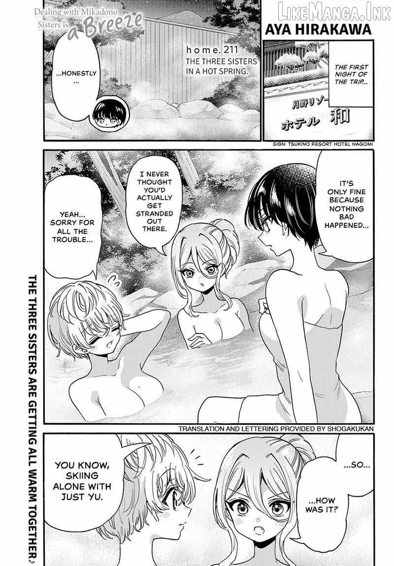 Mikadono Sanshimai wa Angai, Choroi Chapter 211 page 2