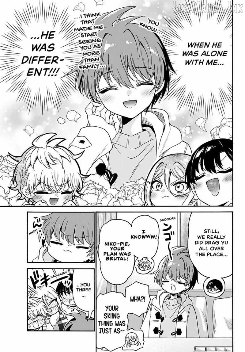 Mikadono Sanshimai wa Angai, Choroi Chapter 218 page 16