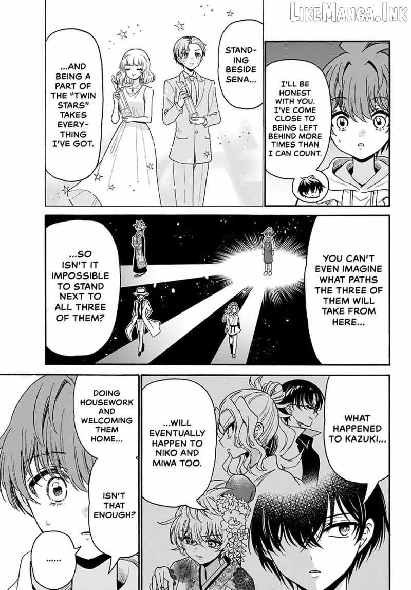 Mikadono Sanshimai wa Angai, Choroi Chapter 219 page 12