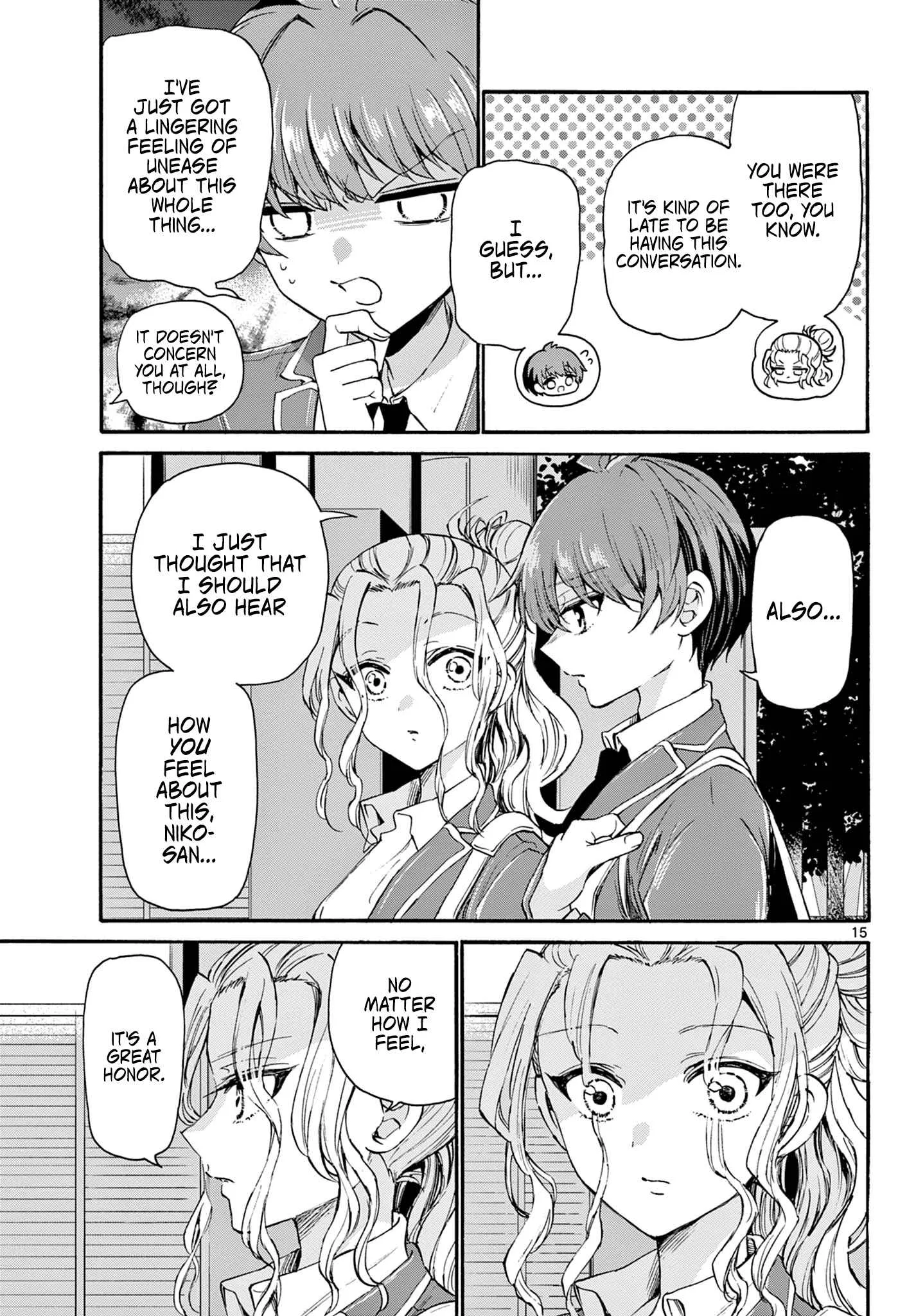 Mikadono Sanshimai wa Angai, Choroi Chapter 25 page 15
