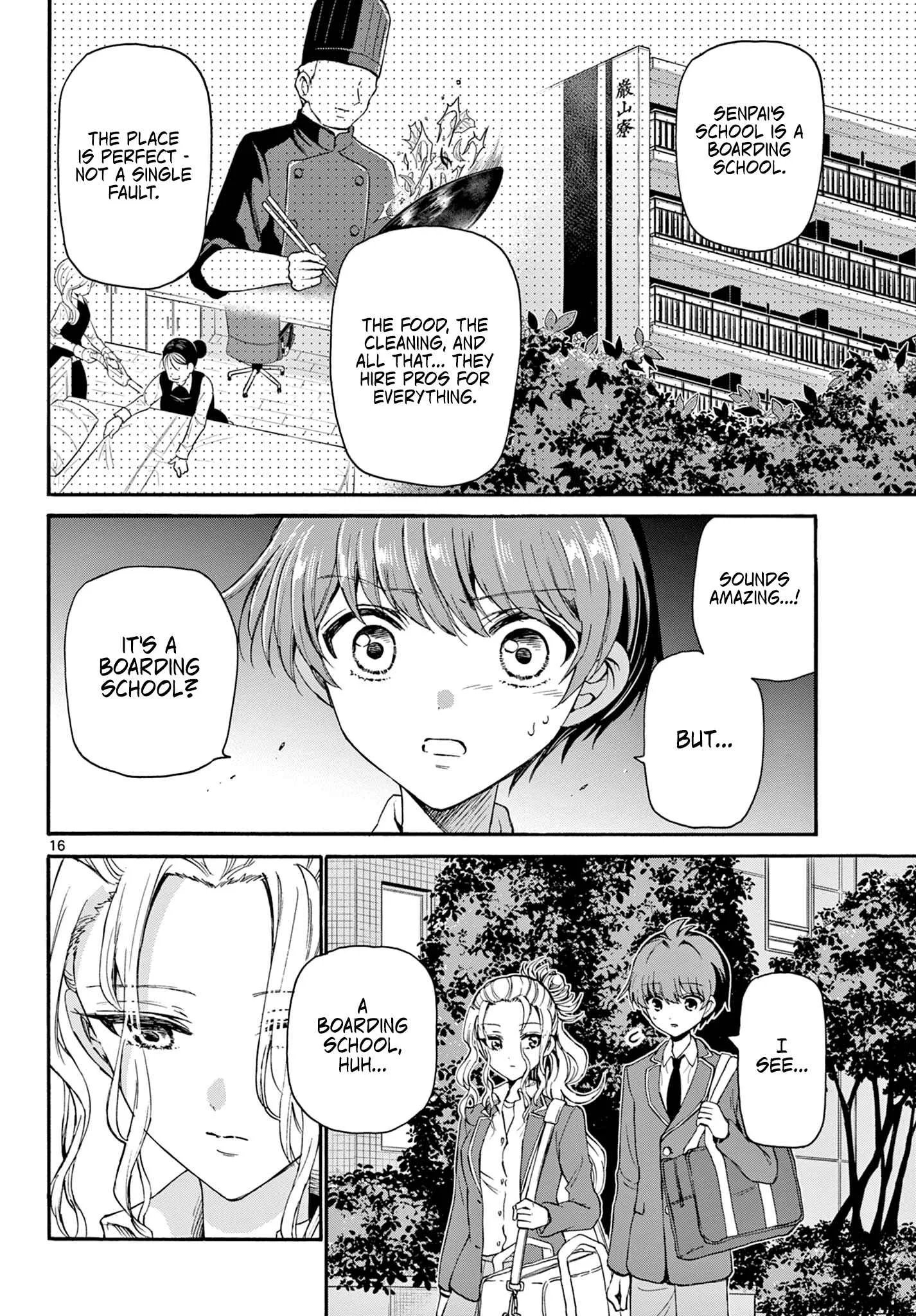 Mikadono Sanshimai wa Angai, Choroi Chapter 25 page 16