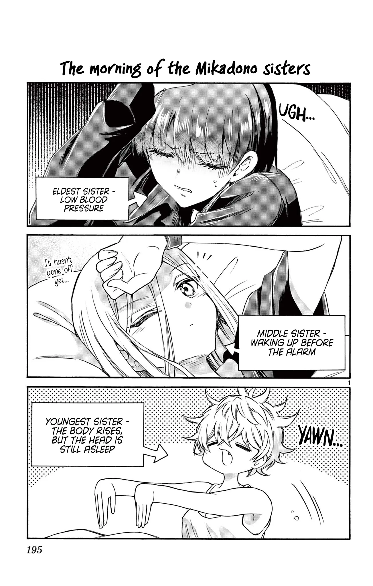 Mikadono Sanshimai wa Angai, Choroi Chapter 26.5 page 7