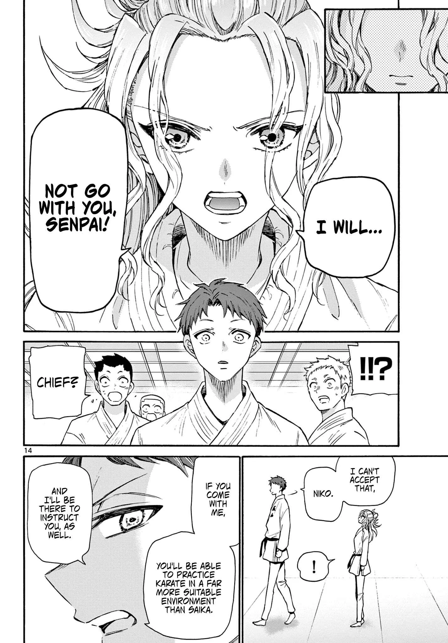 Mikadono Sanshimai wa Angai, Choroi Chapter 26 page 14