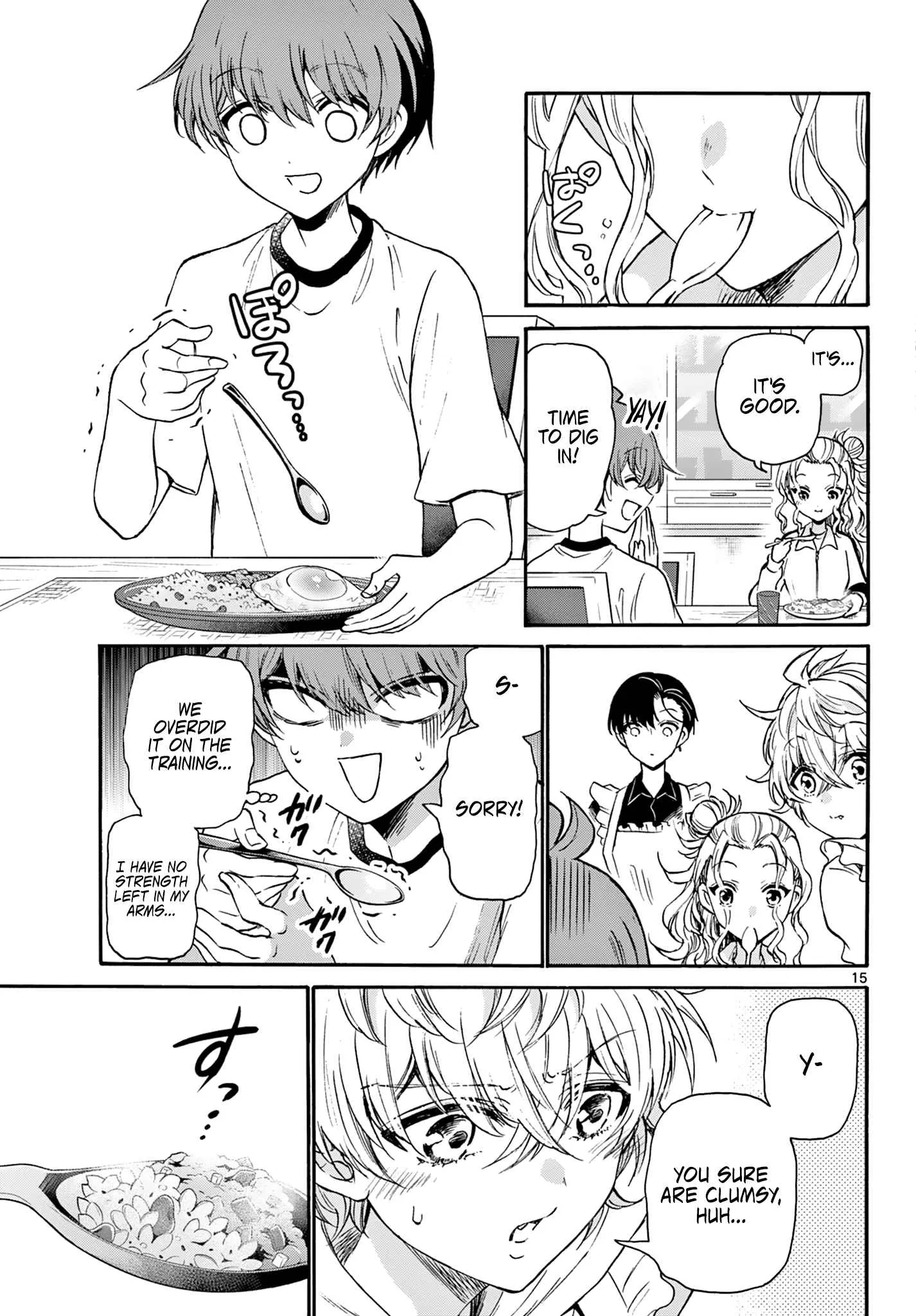 Mikadono Sanshimai wa Angai, Choroi Chapter 28 page 15