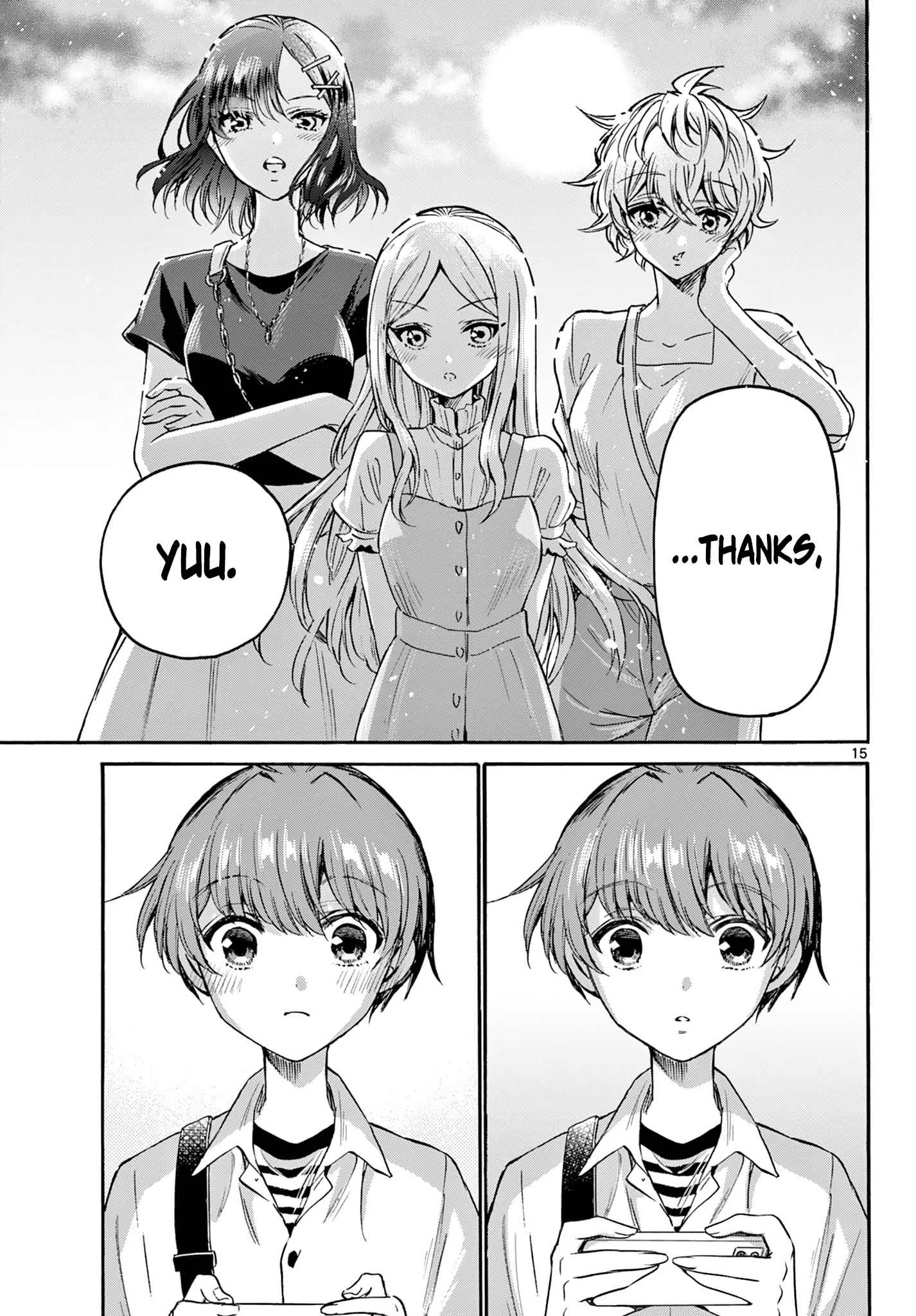 Mikadono Sanshimai wa Angai, Choroi Chapter 35 page 15