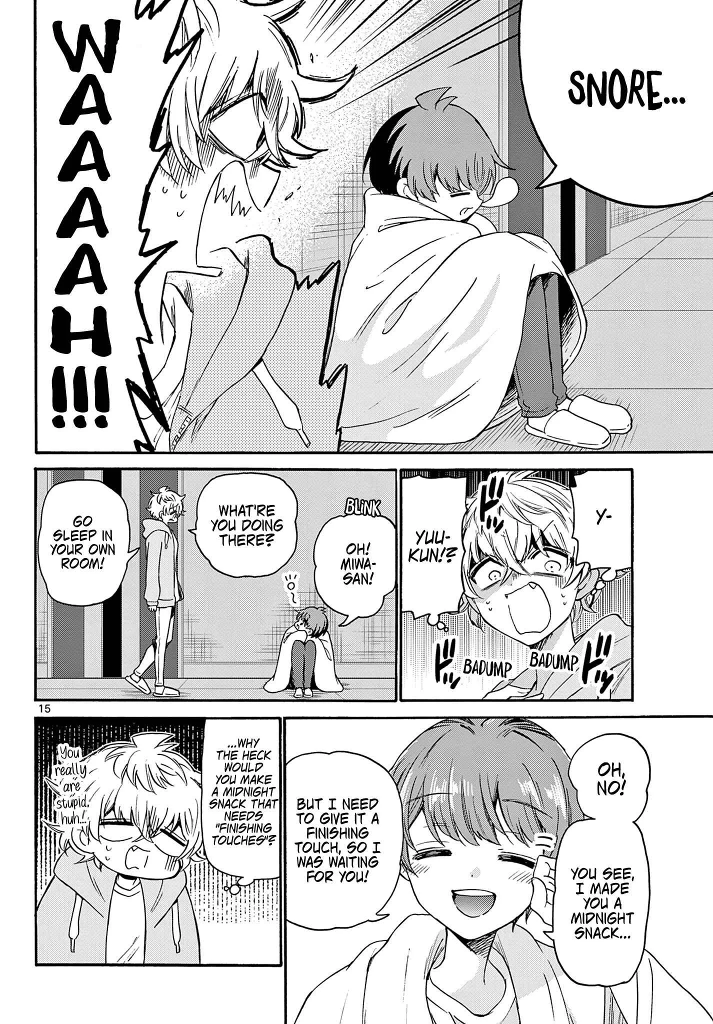 Mikadono Sanshimai wa Angai, Choroi Chapter 39 page 15