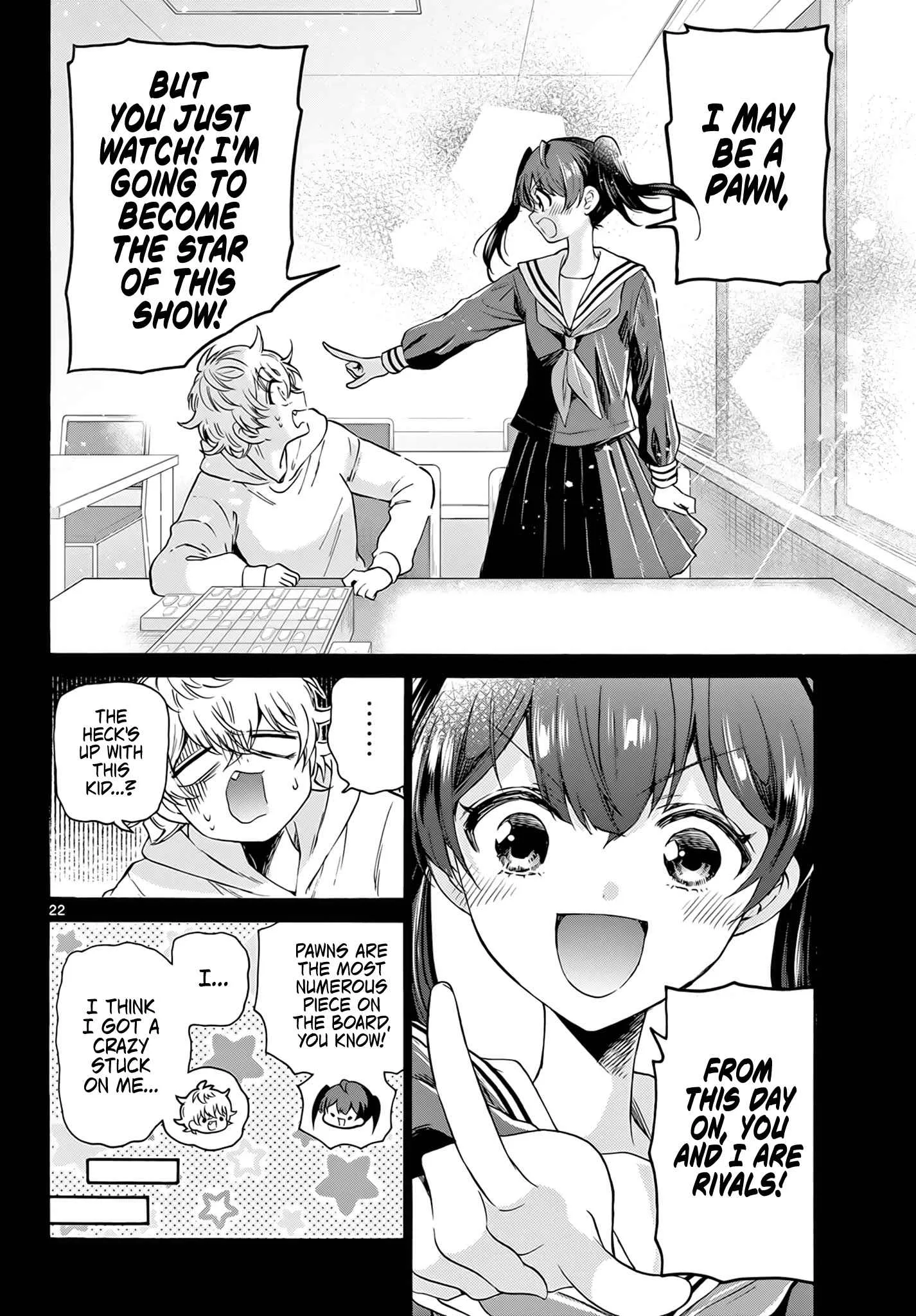 Mikadono Sanshimai wa Angai, Choroi Chapter 44 page 22