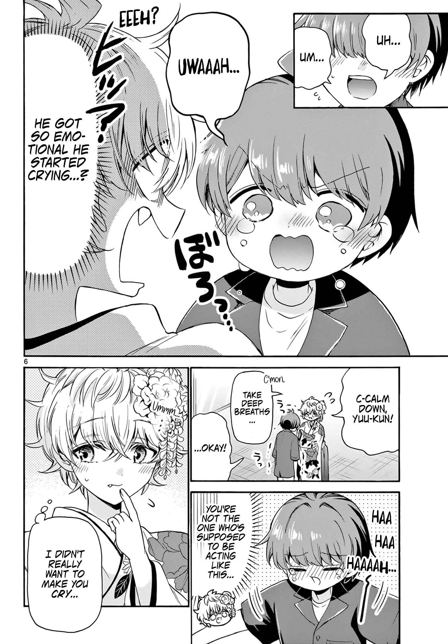 Mikadono Sanshimai wa Angai, Choroi Chapter 45 page 6